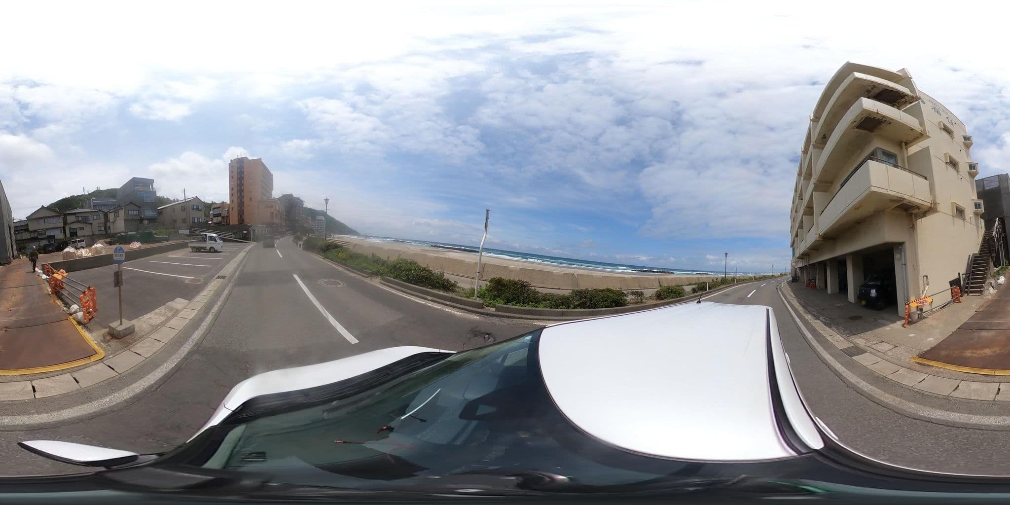 Street view near 海辺の宿 福住, Tsuruoka — © flashkiwi (CC BY-SA · Mapillary)