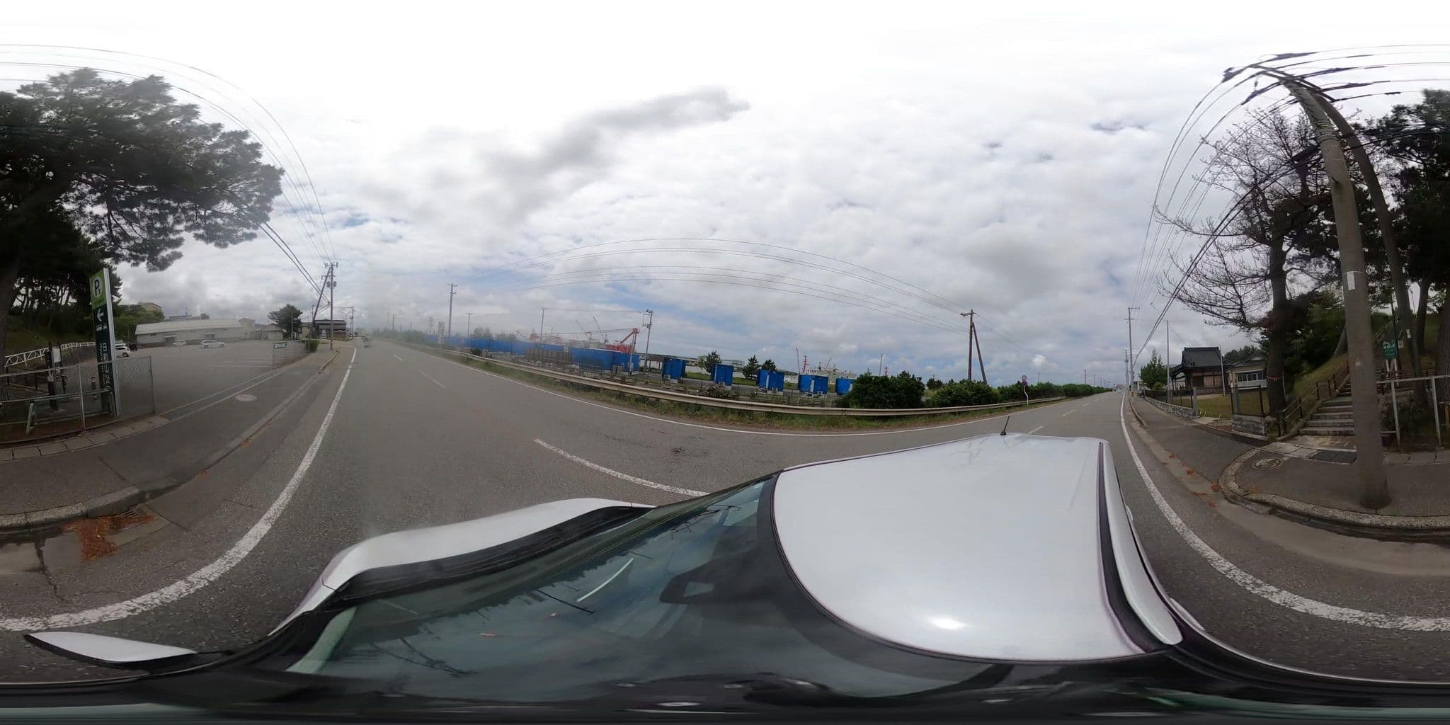 Street view near サカタントコンテナホテル CAMPS, Sakata — © flashkiwi (CC BY-SA · Mapillary)