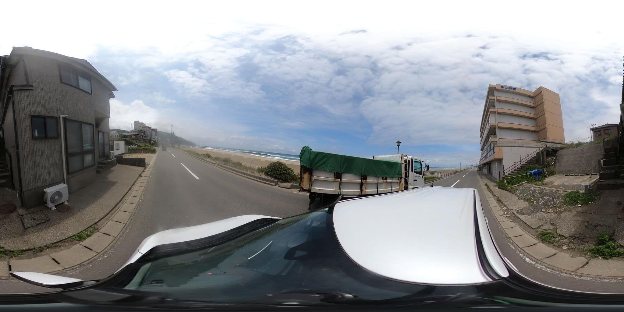 Street view near Ushioso, Tsuruoka — © flashkiwi (CC BY-SA · Mapillary)