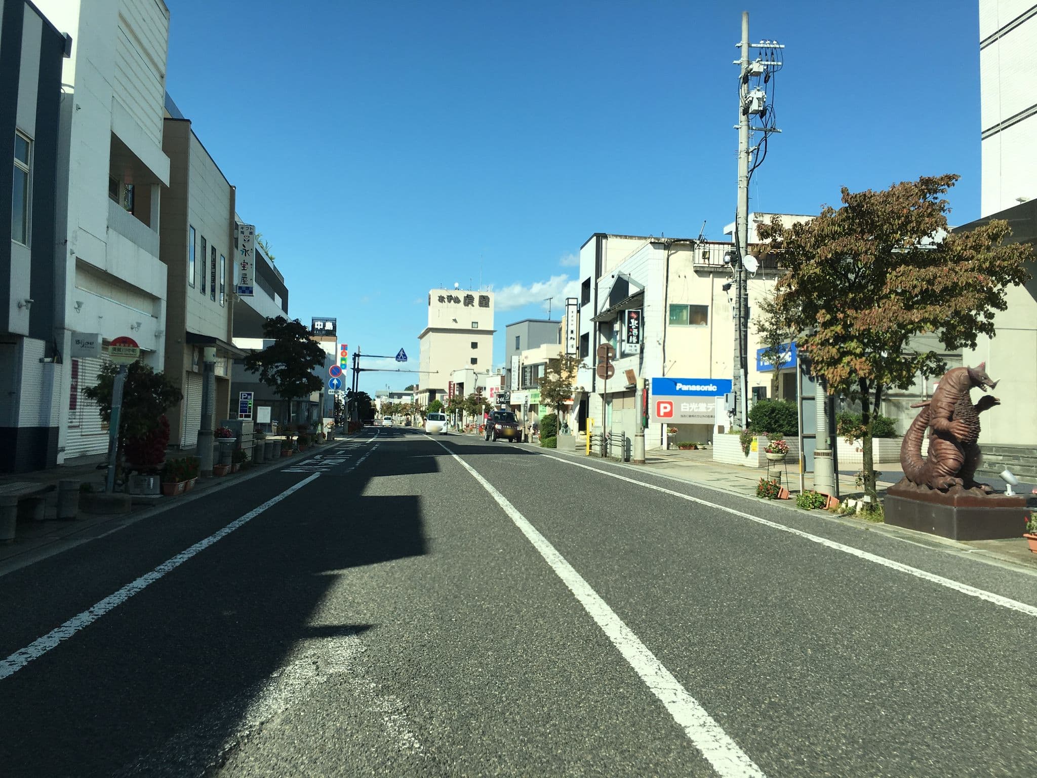 Street view near ホテルウィングインターナショナル須賀川, Sukagawa — © tometome (CC BY-SA · Mapillary)