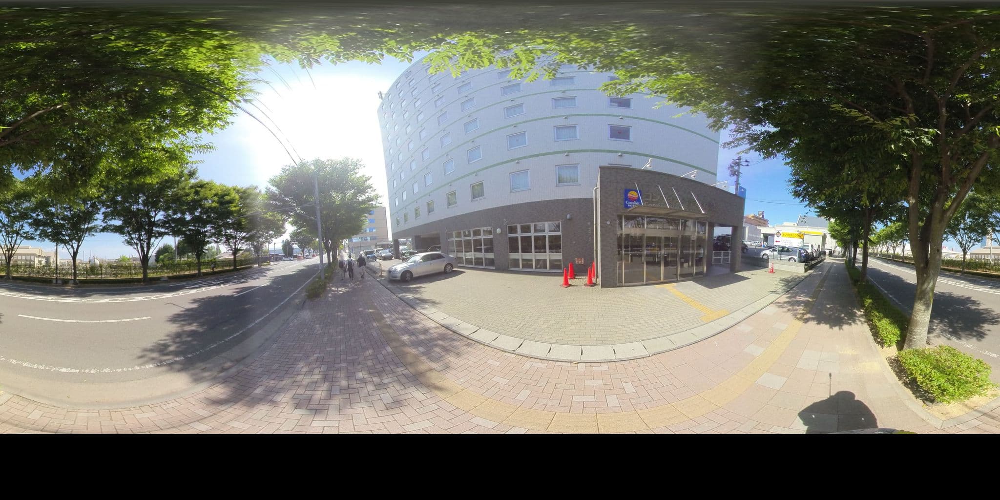 Street view near Comfort Inn, Kōriyama — © mura (CC BY-SA · Mapillary)