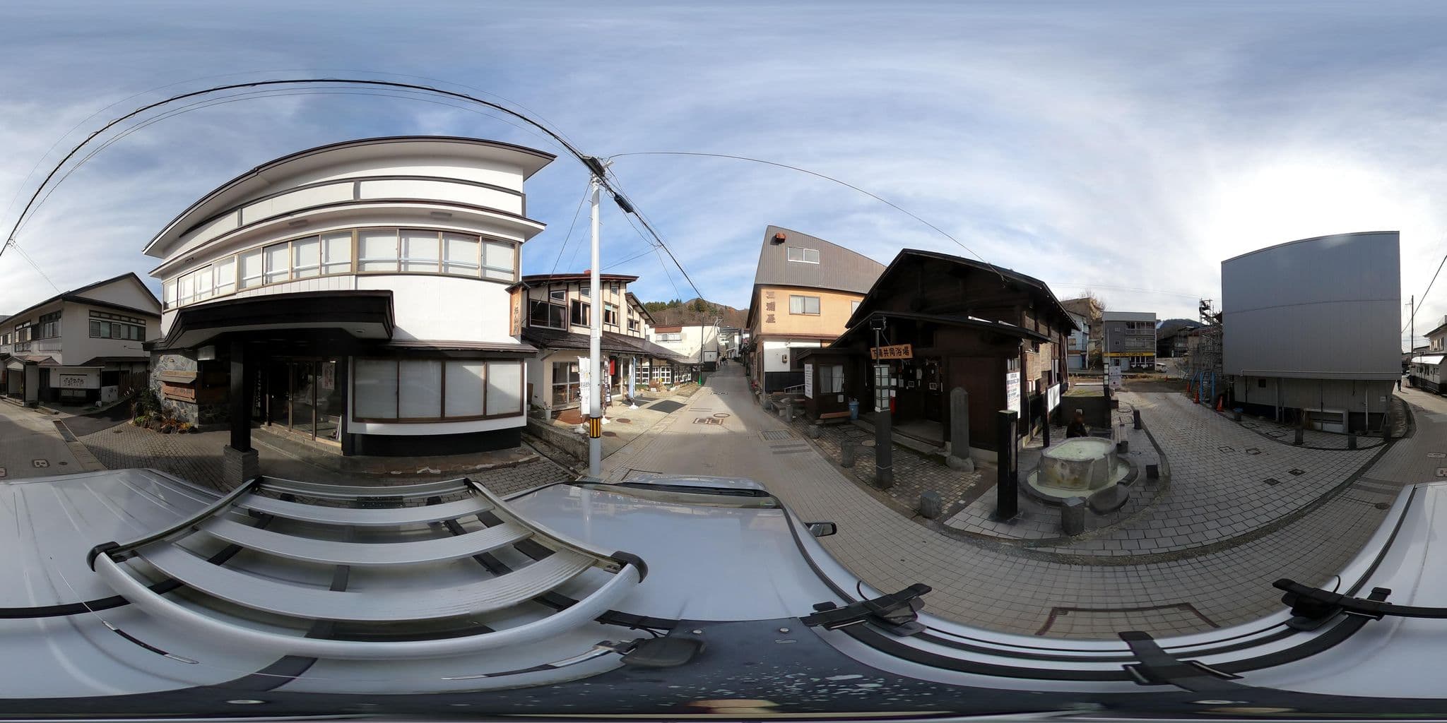 Street view near Takasagoya Ryokan, Yamagata — © loglogy (CC BY-SA · Mapillary)