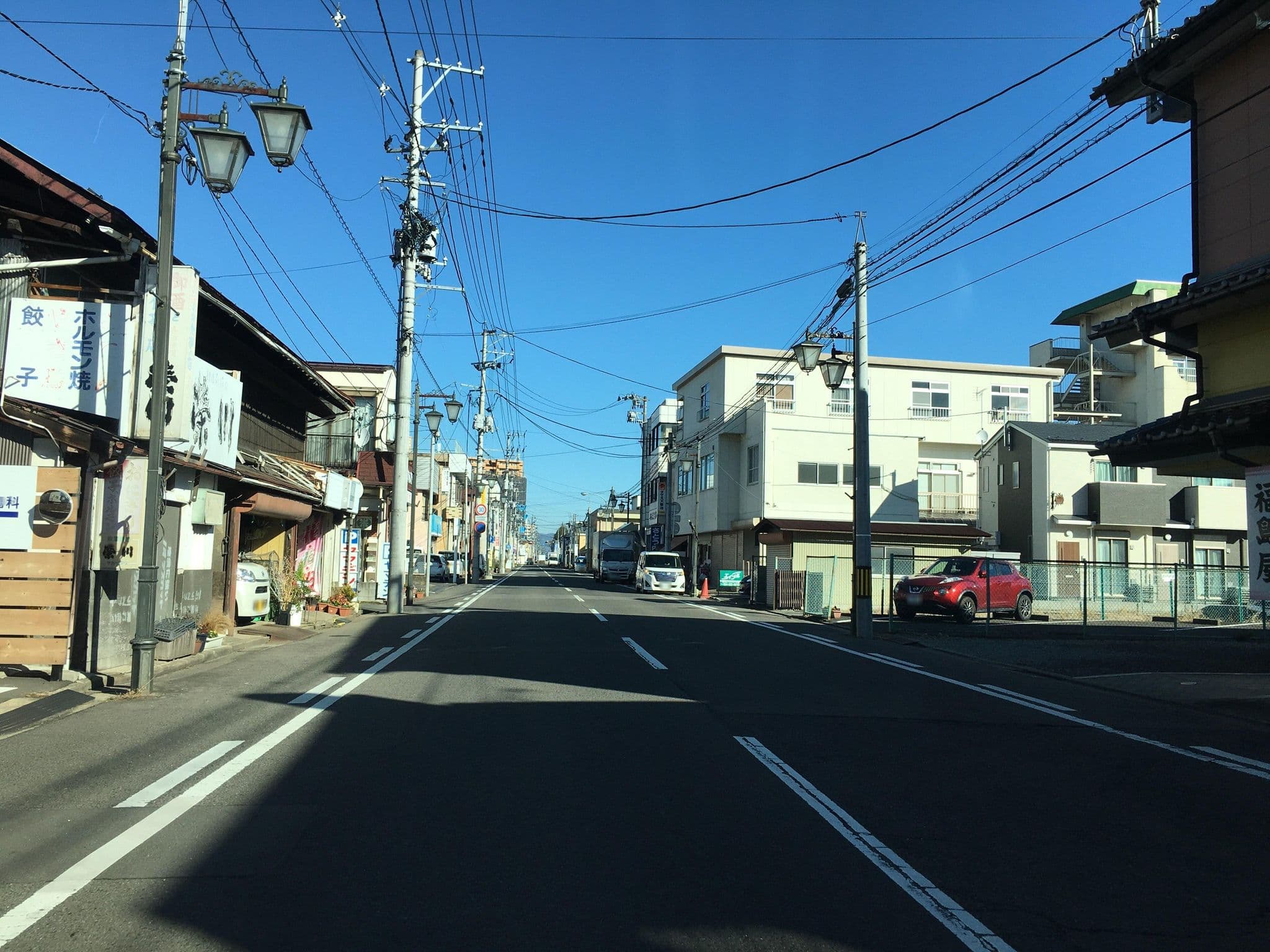 Street view near 和風ホテル福島屋, Fukushima — © tometome (CC BY-SA · Mapillary)