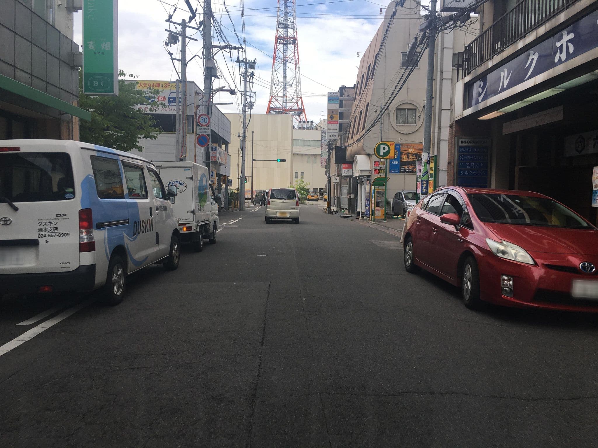 Street view near 福島 シルクホテル, Fukushima — © tometome (CC BY-SA · Mapillary)