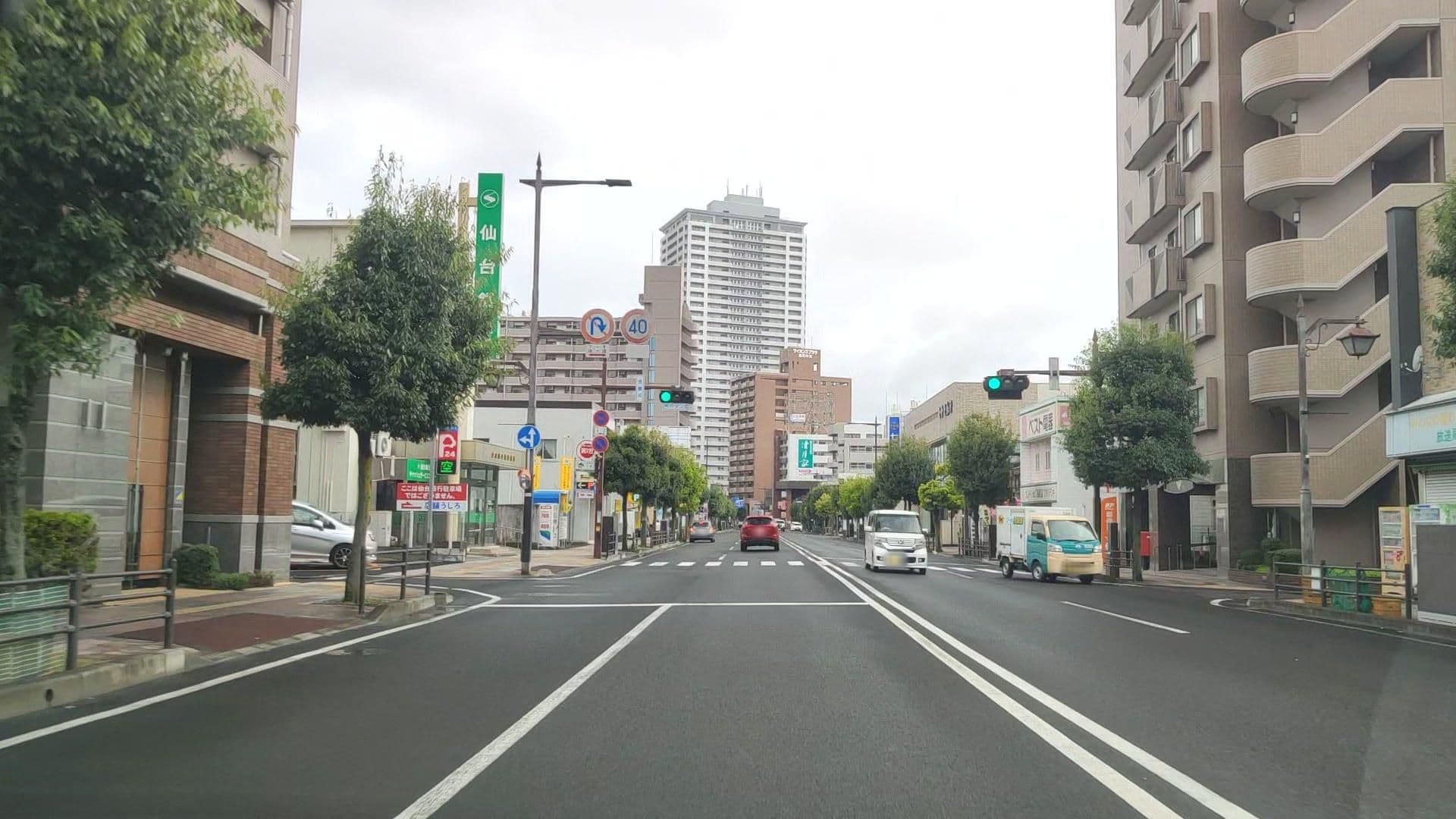 Street view near 長町ホテル, Sendai — © drivephotograph (CC BY-SA · Mapillary)
