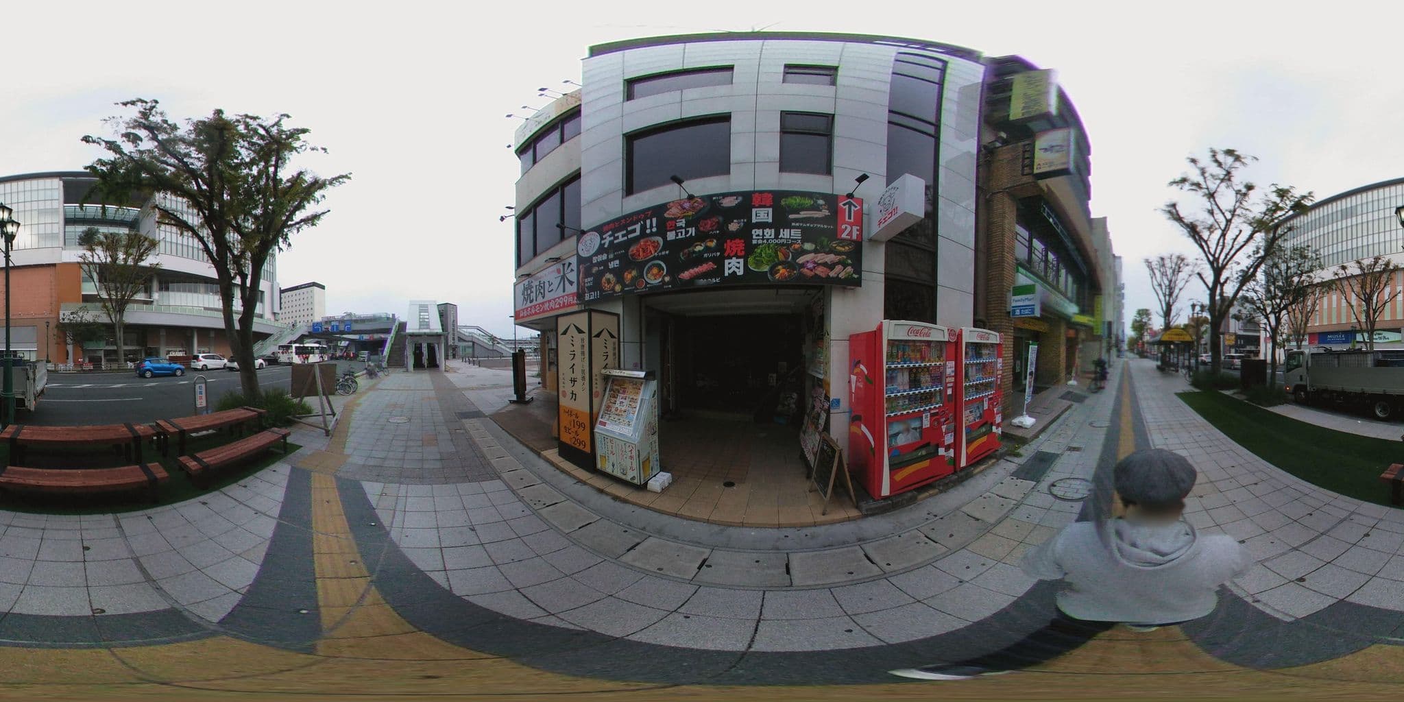 Street view near ホテルセレクトインいわき駅前, Iwaki — © mura (CC BY-SA · Mapillary)