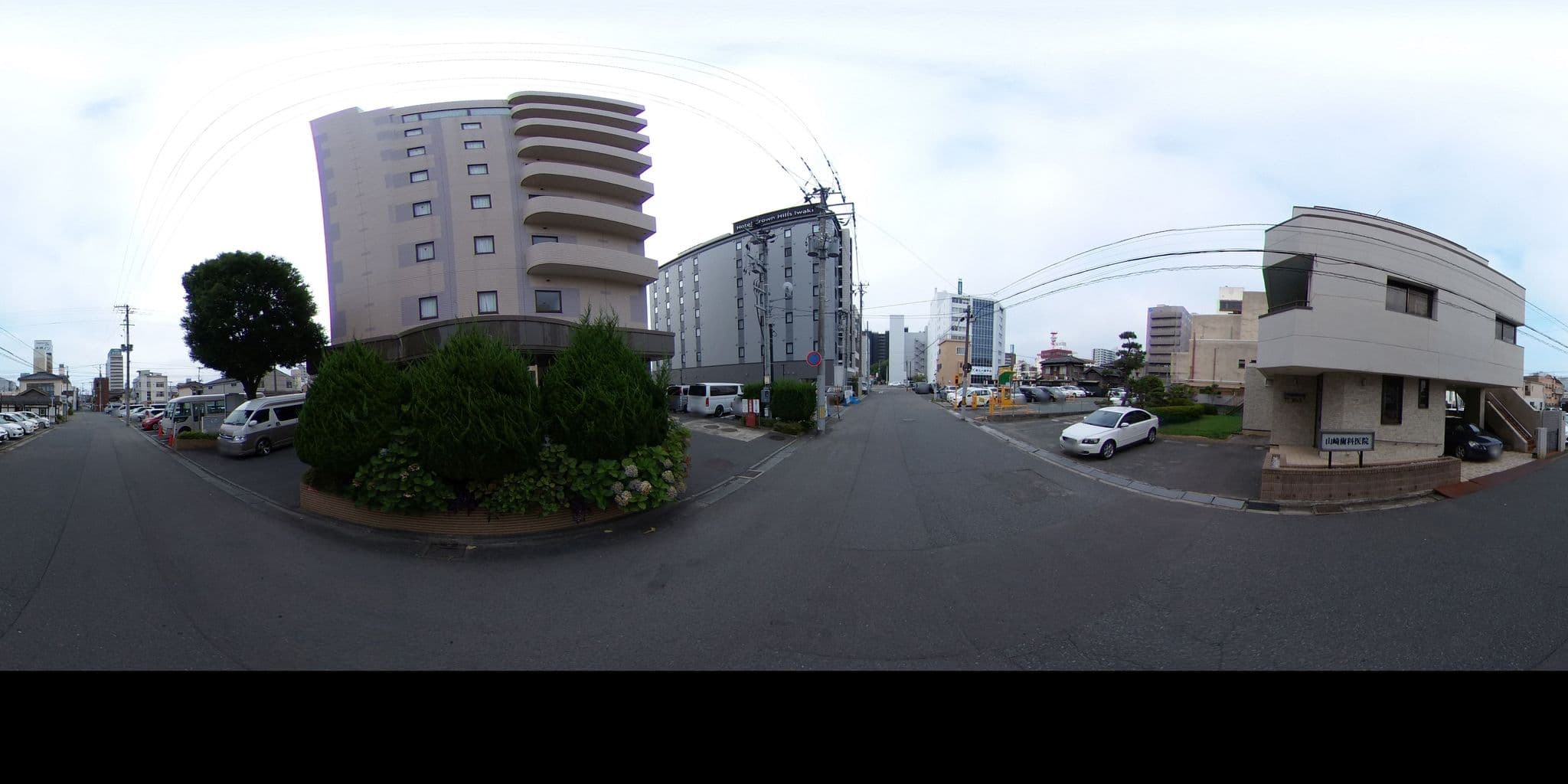 Street view near ホテルクラウンヒルズいわき, Iwaki — © mura (CC BY-SA · Mapillary)