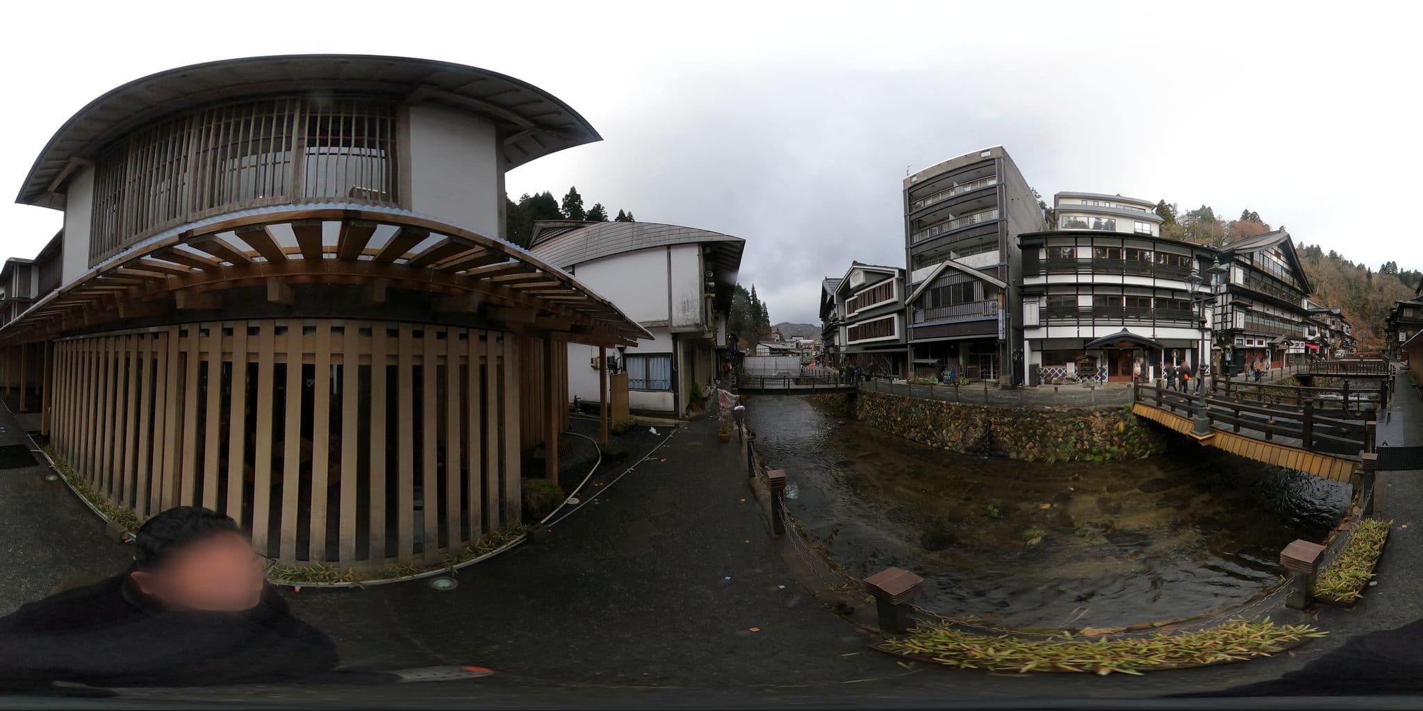 Street view near 旅館 永澤平八, Obanazawa — © loglogy (CC BY-SA · Mapillary)