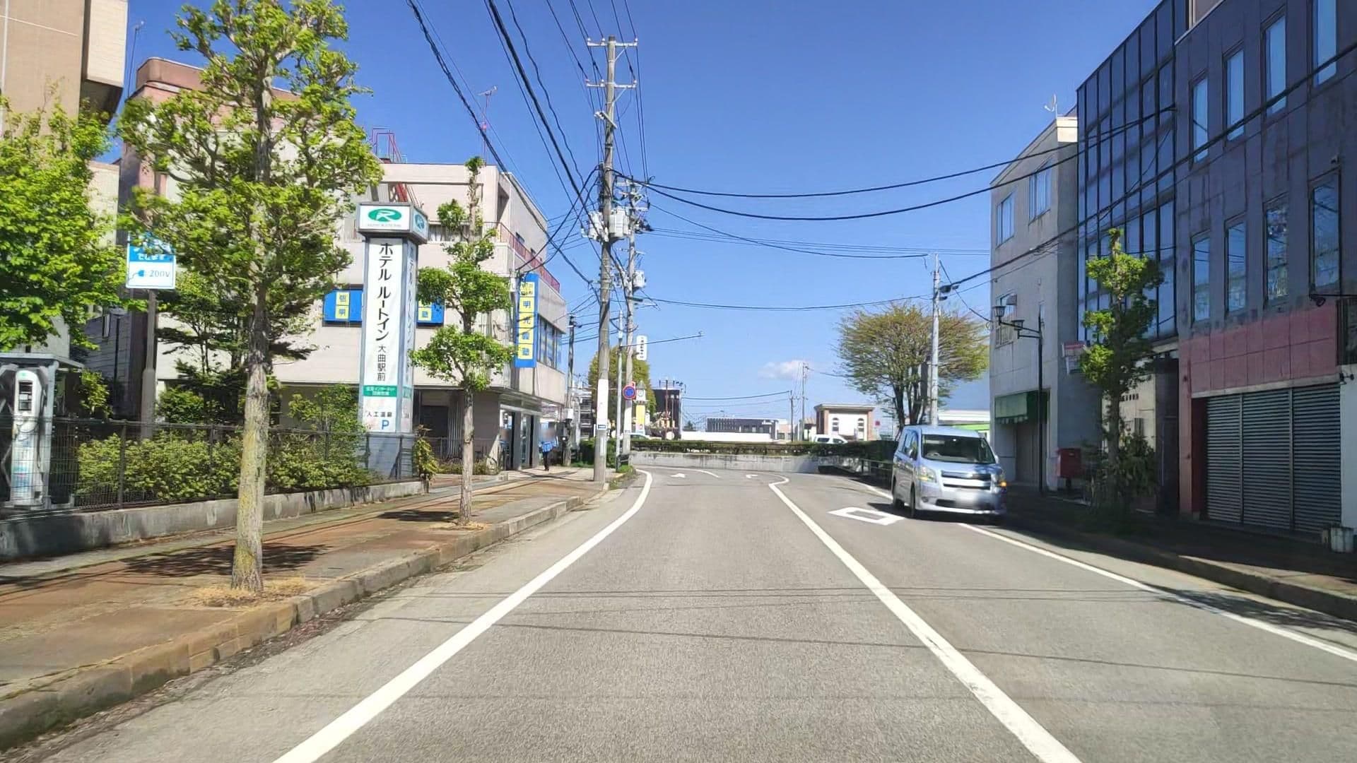 Street view near ホテルルートイン 大曲駅前, Ōmagari — © drivephotograph (CC BY-SA · Mapillary)