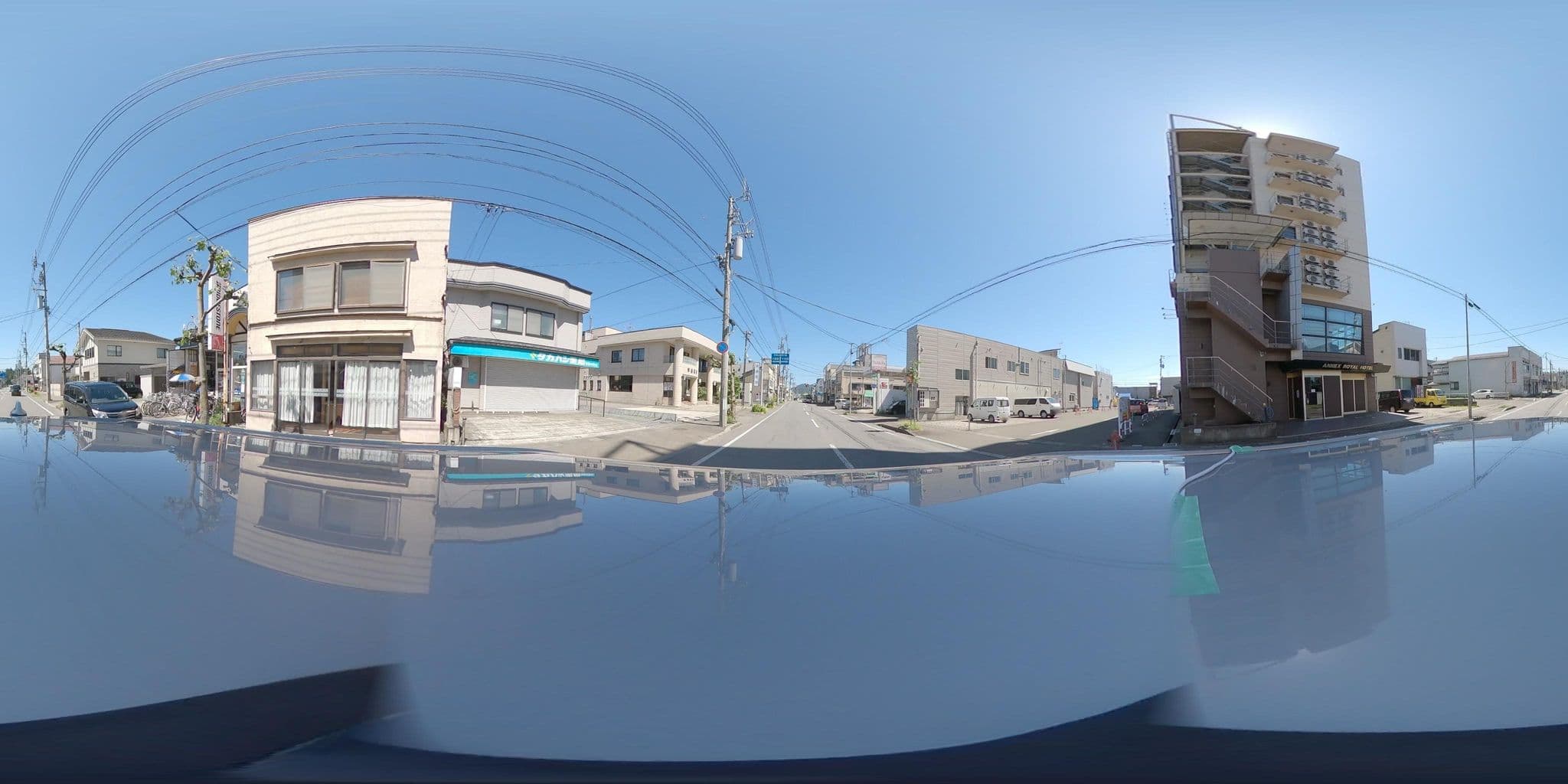 Street view near アネックスロイヤルホテル, Ōdate — © MaTeToBy (CC BY-SA · Mapillary)