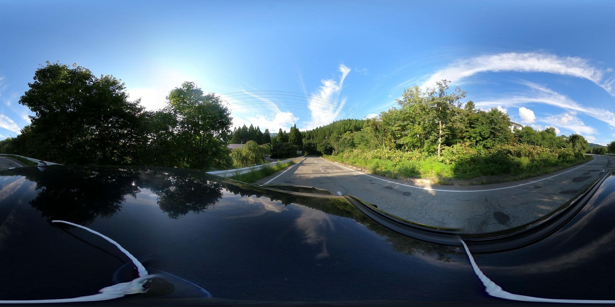 Street view near ロッヂヨーデル | Yodel Lodge, Semboku — © yuki_charo (CC BY-SA · Mapillary)