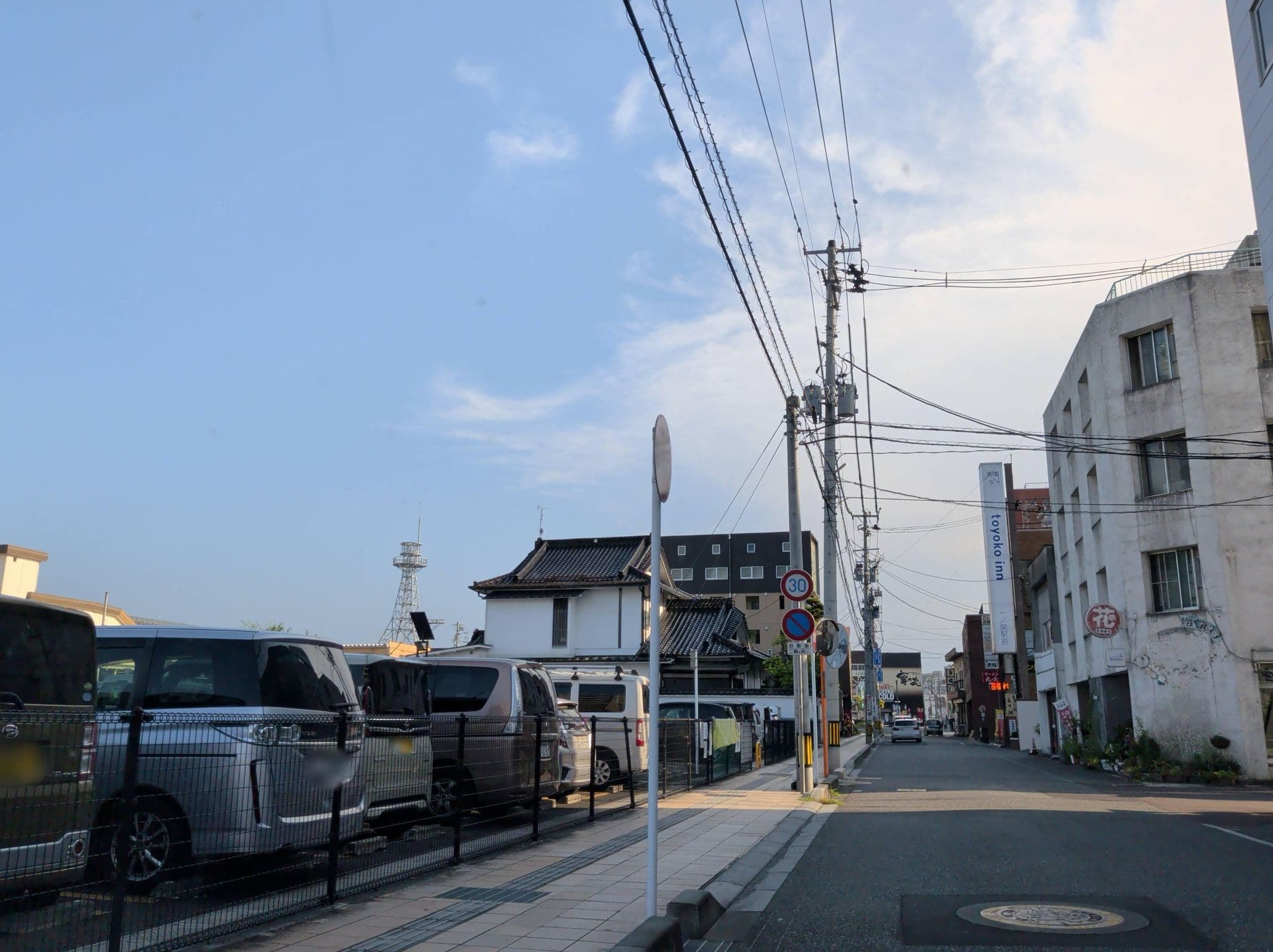 Street view near アットホテル 駅前店, Ichinoseki — © nsudo (CC BY-SA · Mapillary)