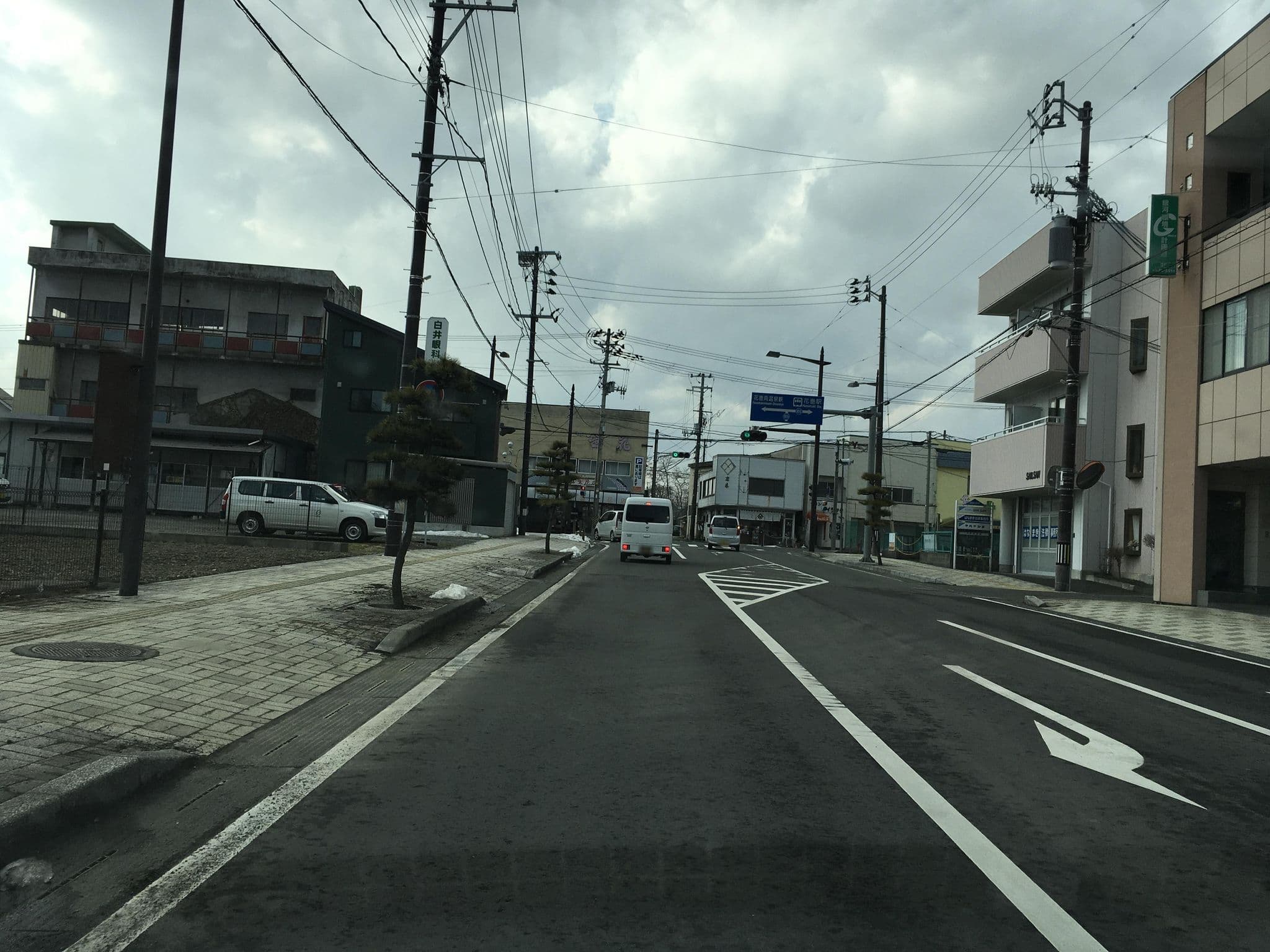 Street view near ビジネスホテル 通天閣, Hanamaki — © nsudo (CC BY-SA · Mapillary)