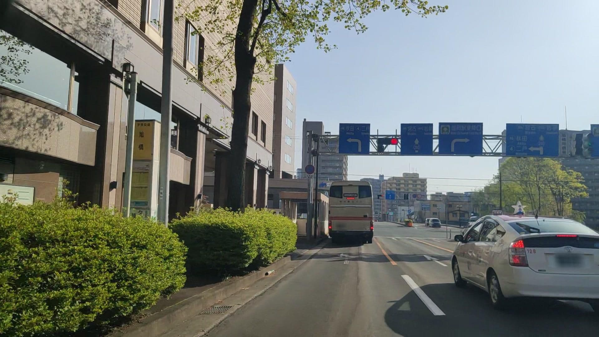 Street view near ホテルメトロポリタン盛岡ニューウイング メトロポリタンホール, Morioka — © drivephotograph (CC BY-SA · Mapillary)