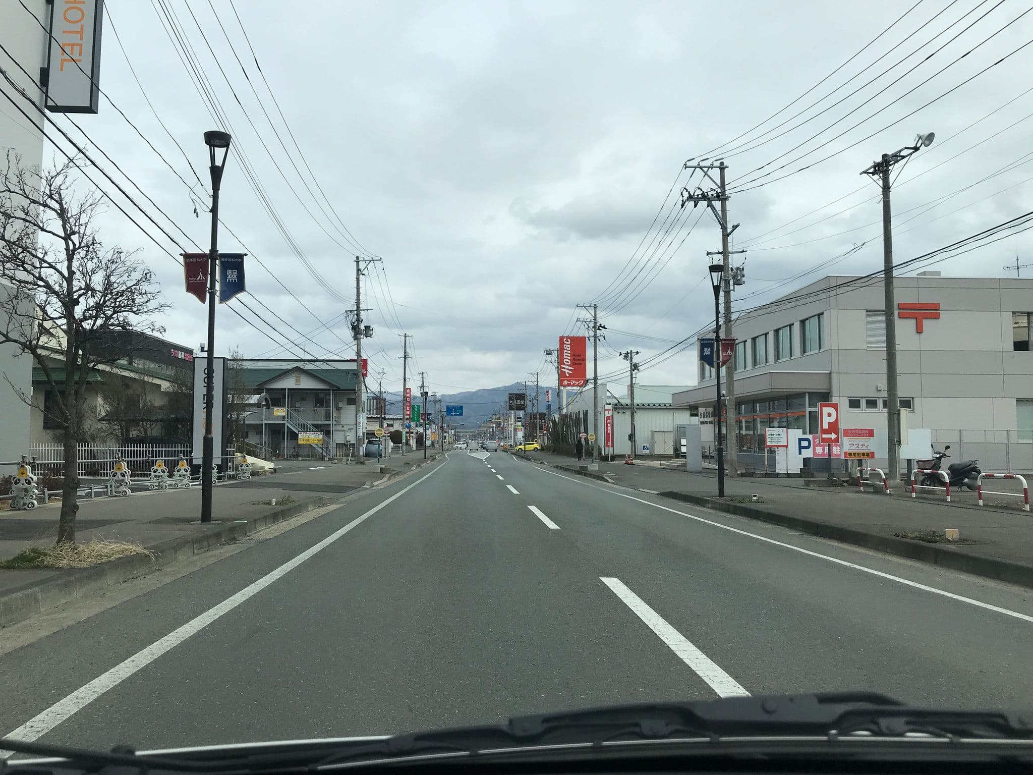 Street view near 天然温泉百万石の湯 スーパーホテル矢巾駅東口, Yahaba — © tom_g3x (CC BY-SA · Mapillary)