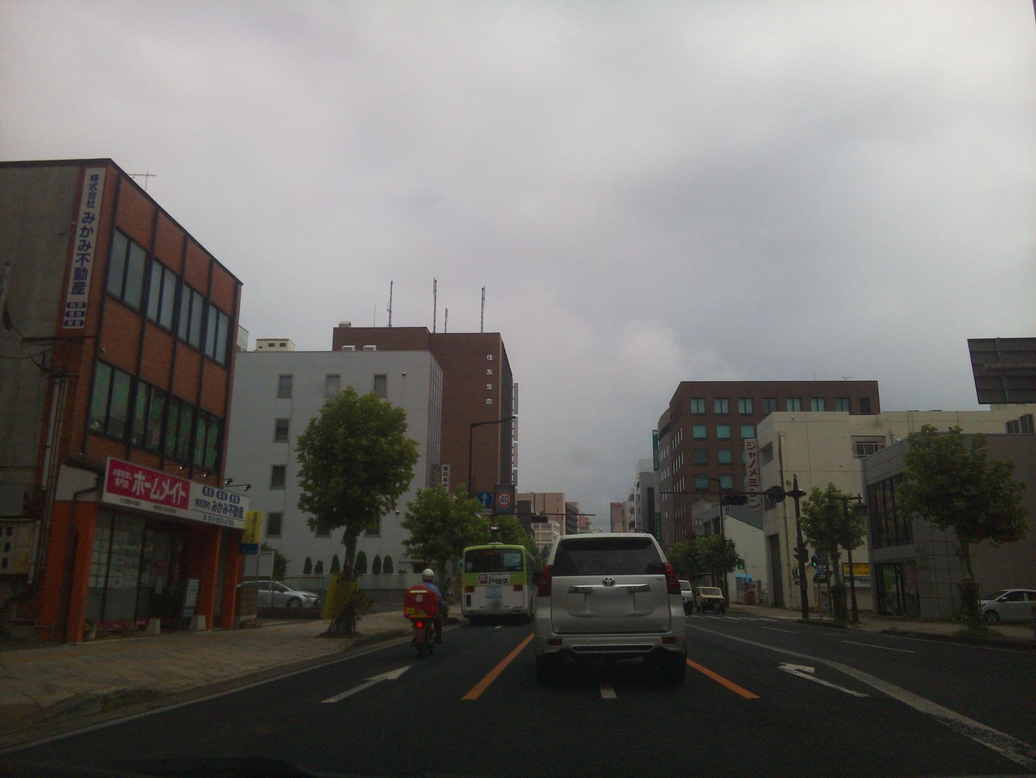 Street view near 天然温泉 さんさの湯 ドーミーイン盛岡, Morioka — © bunpai (CC BY-SA · Mapillary)