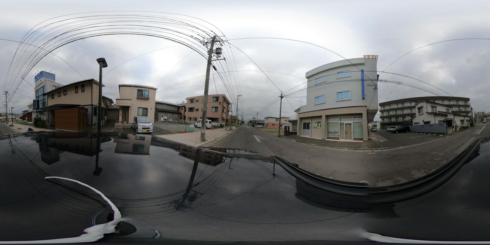 Street view near あかねこハウス, Morioka — © yuki_charo (CC BY-SA · Mapillary)