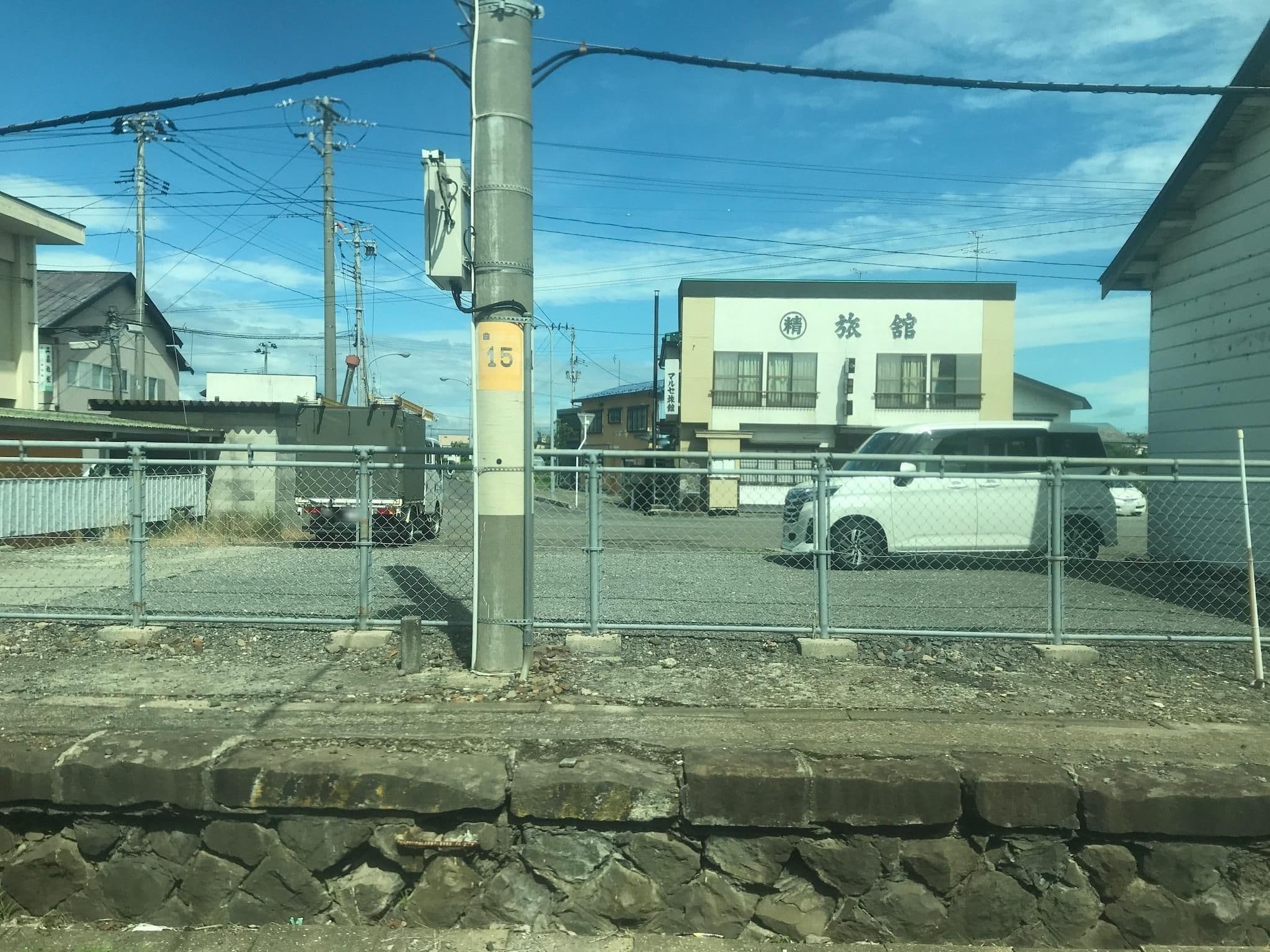Street view near マルセ旅館, Fujisaki — © musashino5 (CC BY-SA · Mapillary)