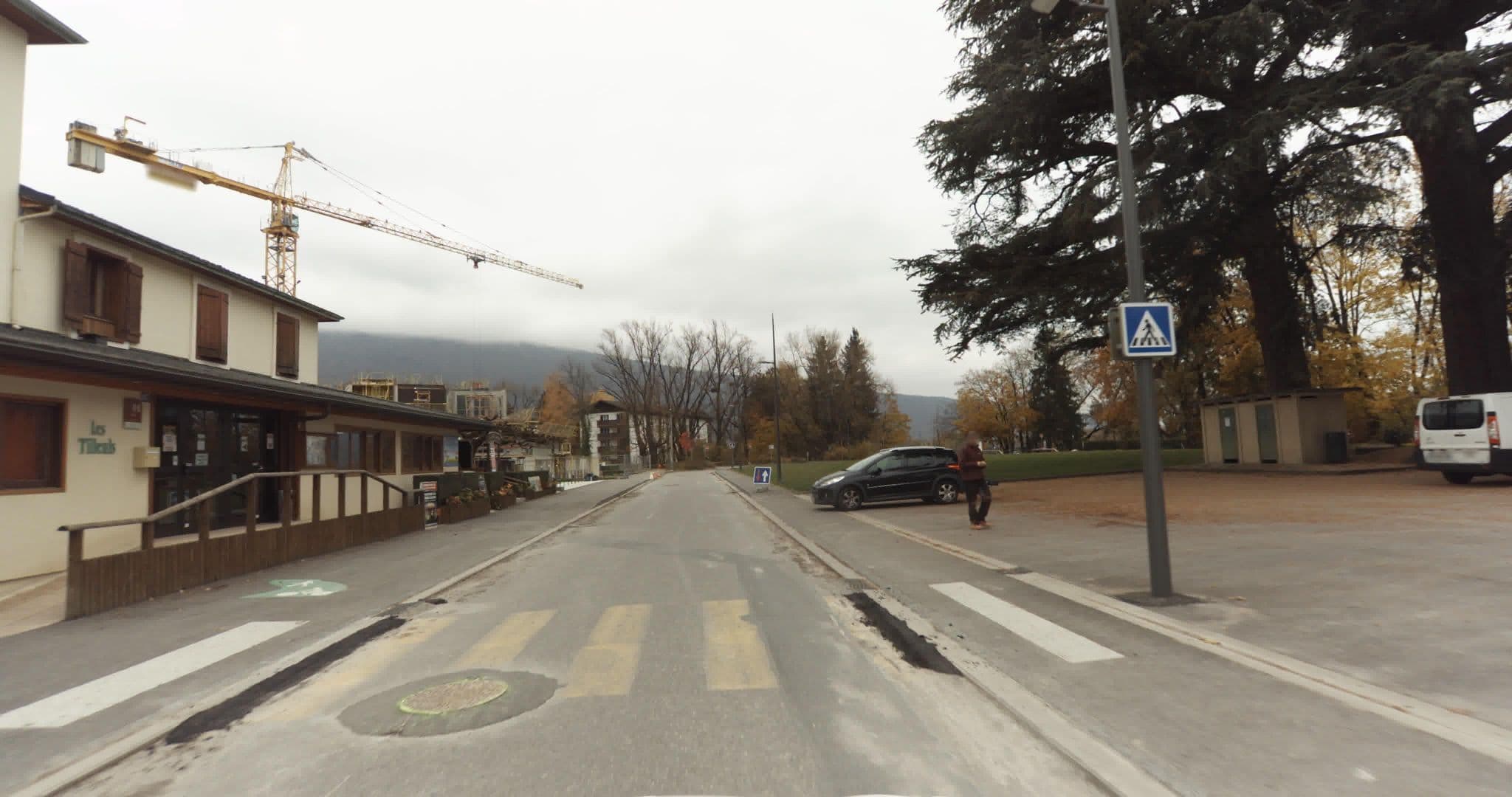 Street view near Les Tilleuls, Saint-Jorioz — © sogefi (CC BY-SA · Mapillary)