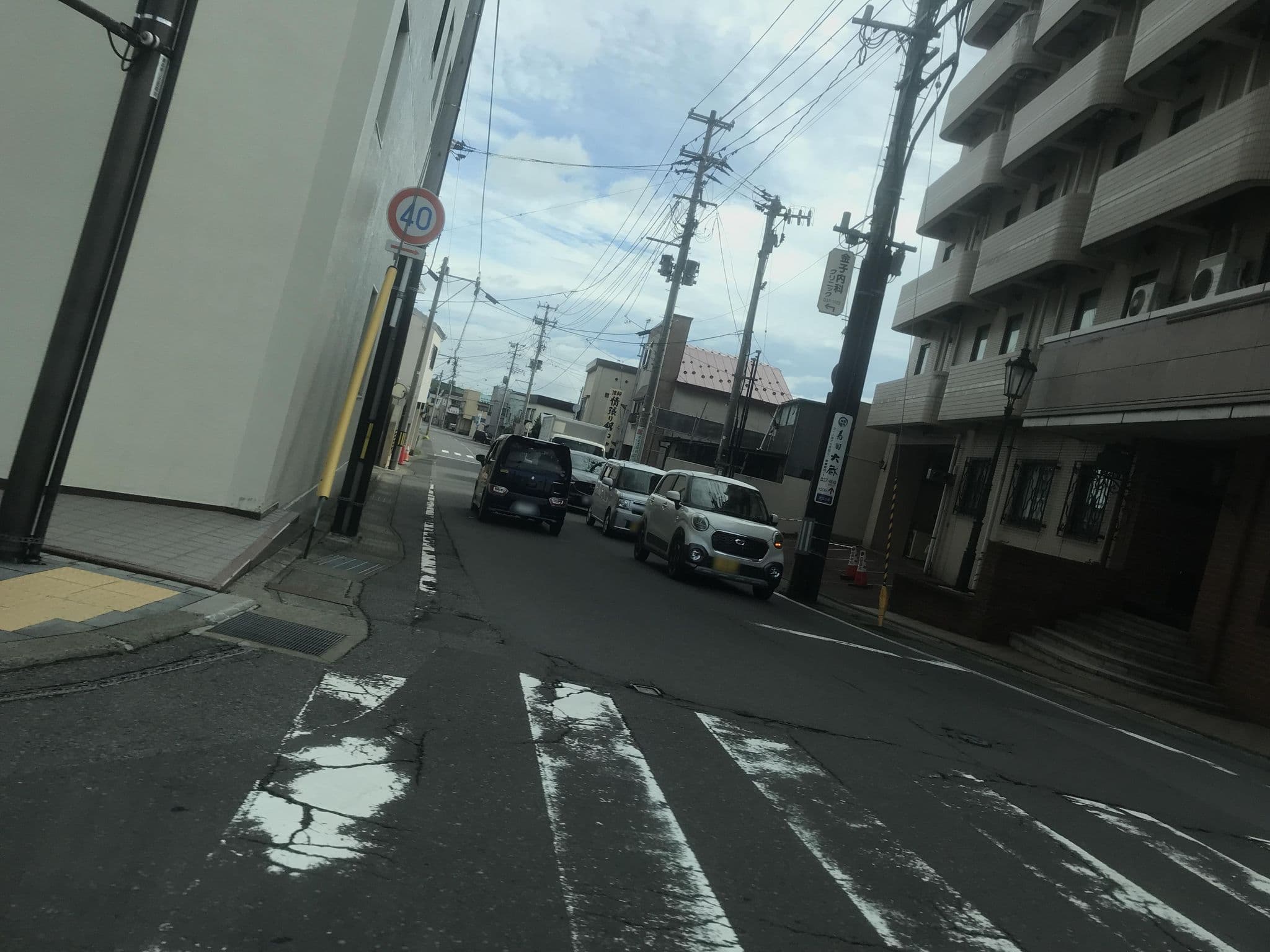 Street view near ホテルハイパーヒルズ 弘前, Hirosaki — © musashino5 (CC BY-SA · Mapillary)
