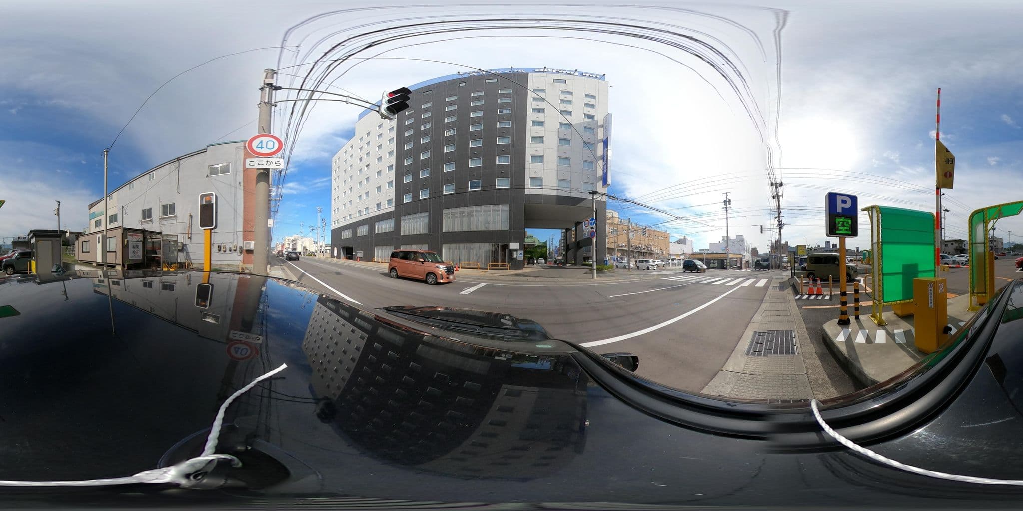 Street view near ホテル山上, Hirosaki — © yuki_charo (CC BY-SA · Mapillary)