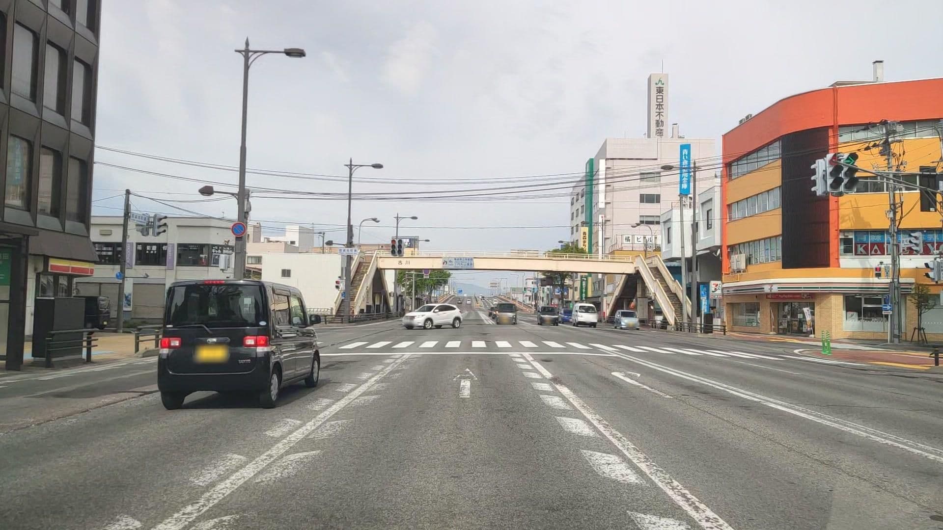 Street view near ホテルセレクトイン青森, Aomori — © drivephotograph (CC BY-SA · Mapillary)