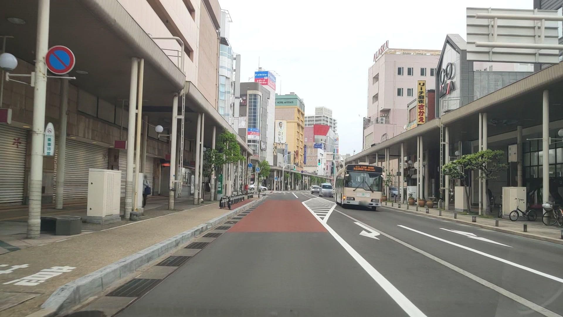Street view near ダイワロイネットホテル青森, Aomori — © drivephotograph (CC BY-SA · Mapillary)