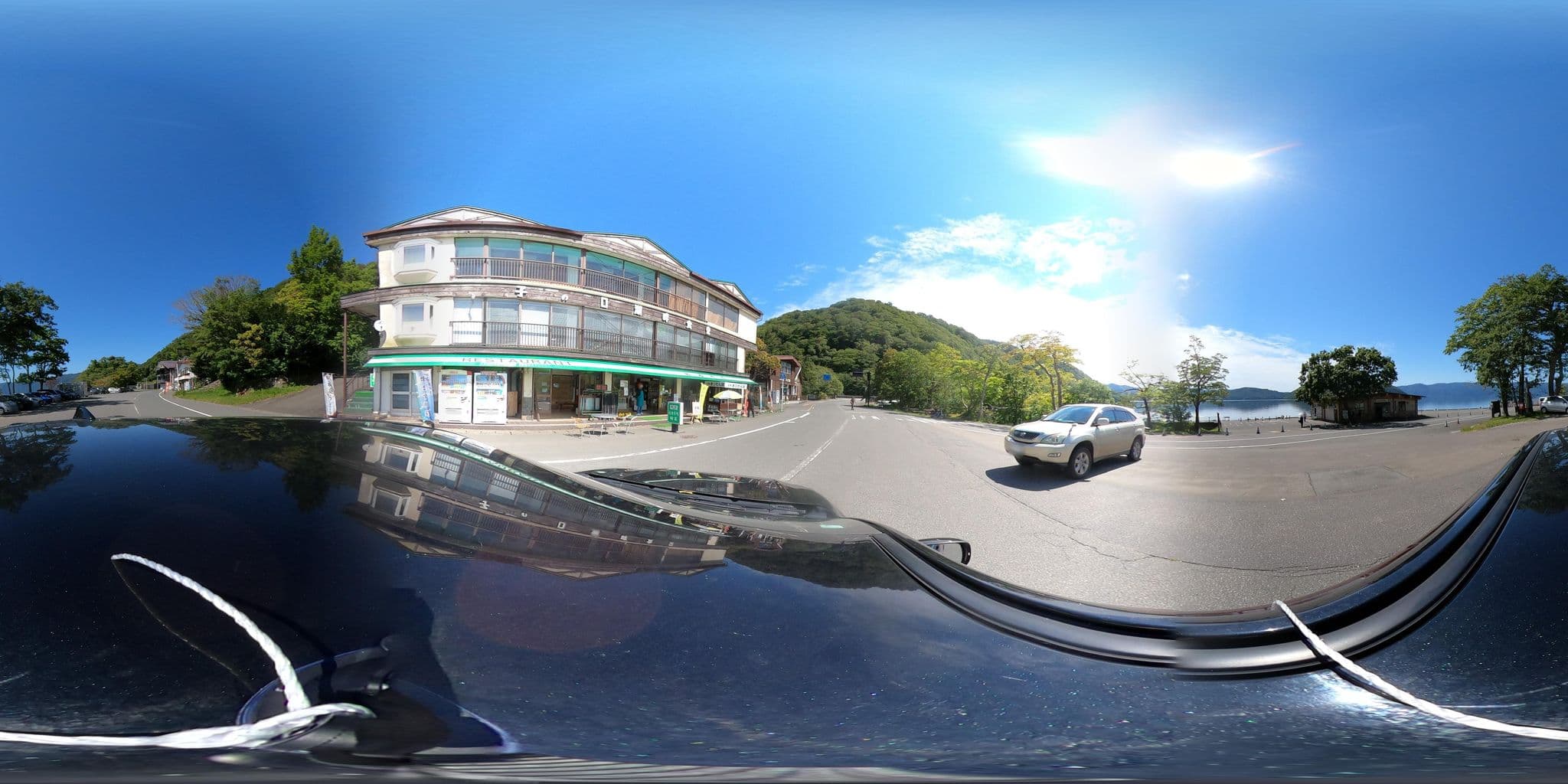 Street view near Towadako Lakeside Hotel, Shimogotō — © yuki_charo (CC BY-SA · Mapillary)