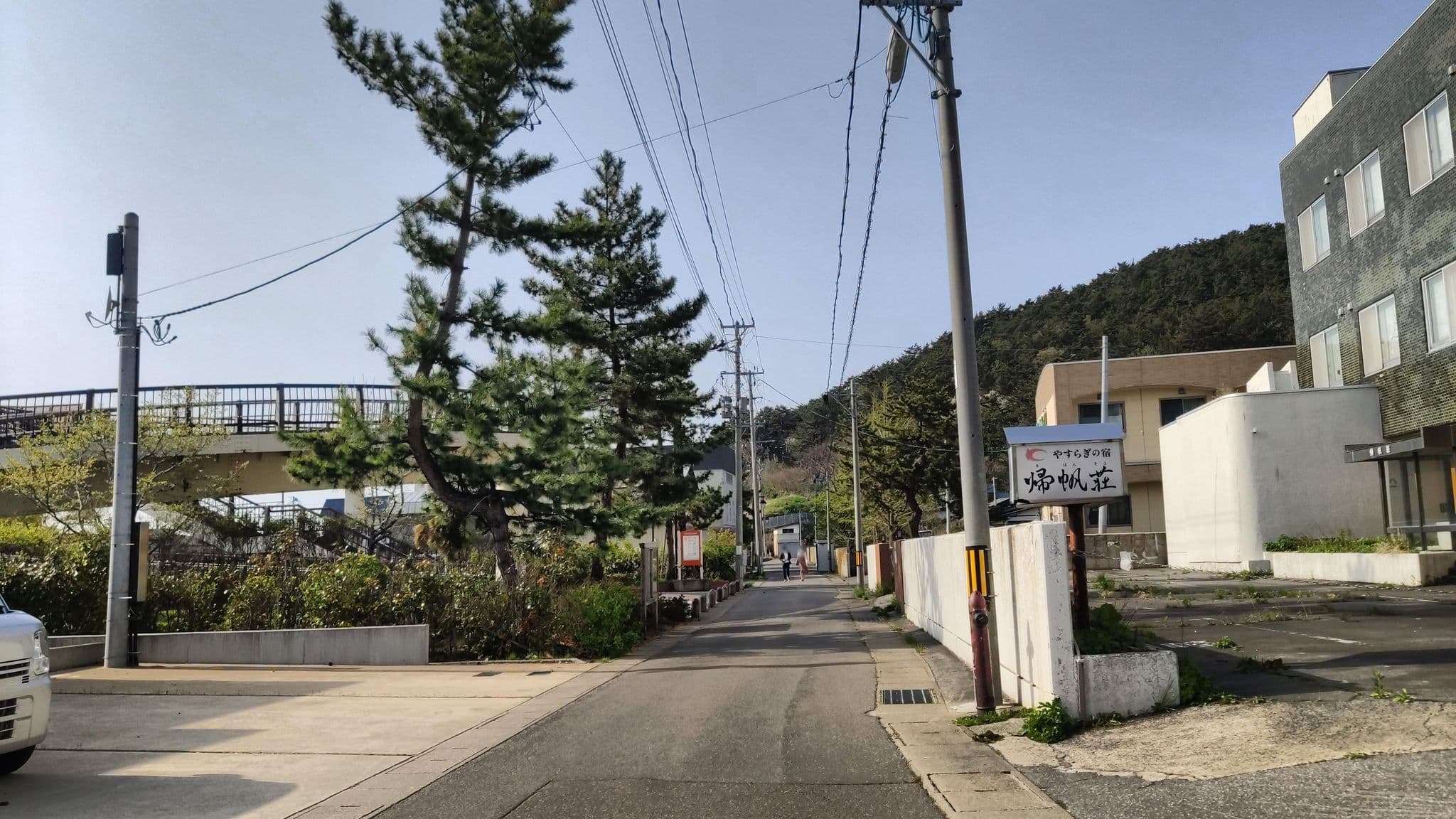 Street view near 帰帆荘, Hiranai — © drivephotograph (CC BY-SA · Mapillary)