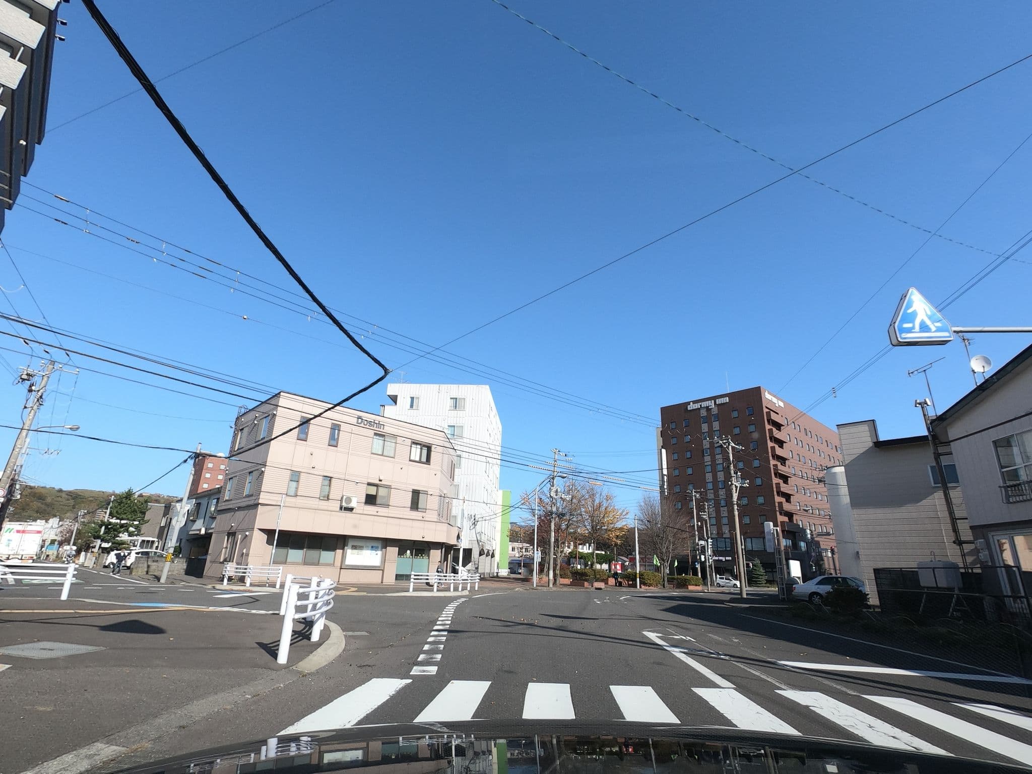 Street view near ホテル ニューバジェット室蘭, Muroran — © rsnaru (CC BY-SA · Mapillary)