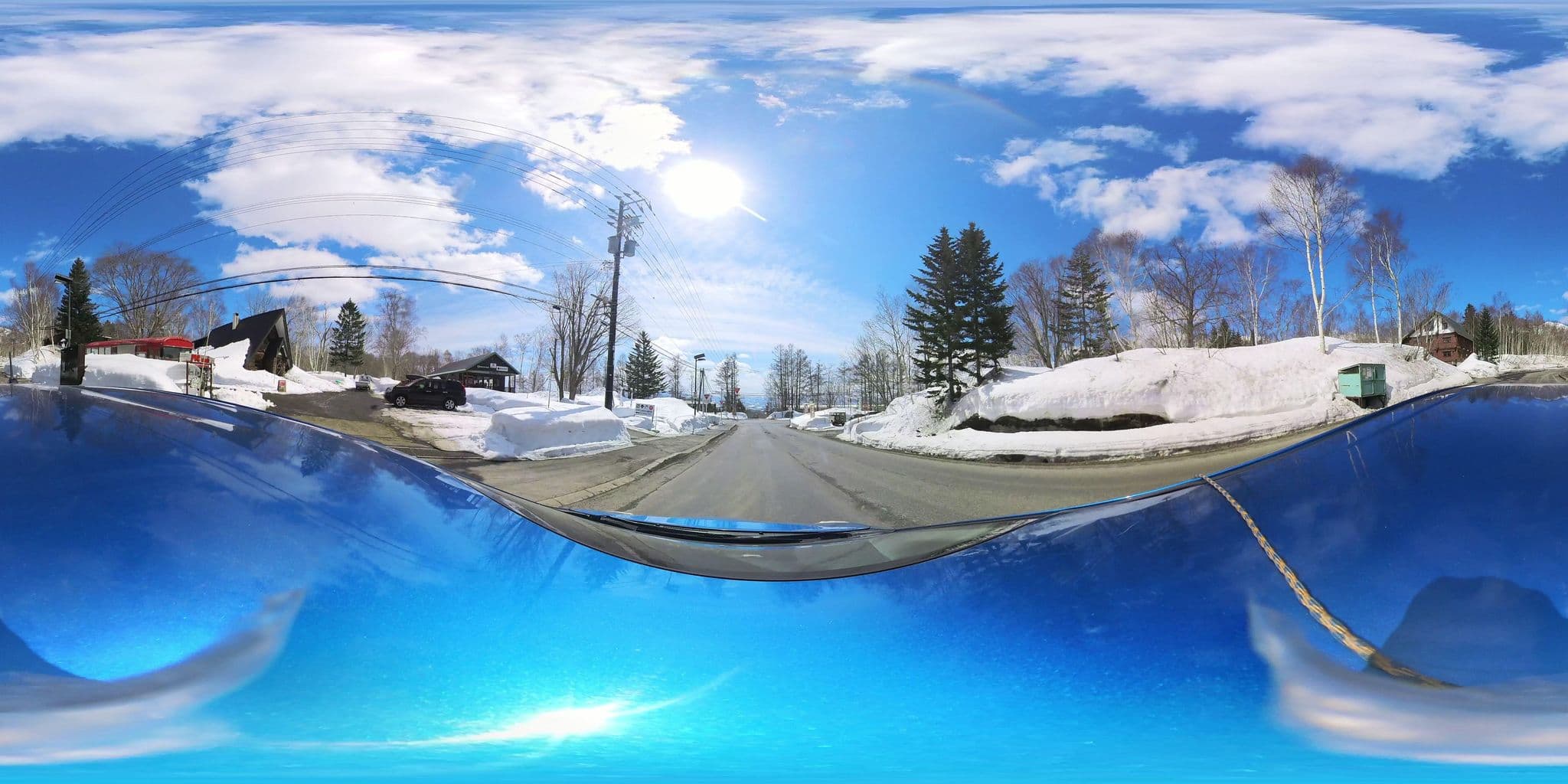 Street view near 雪石嶺山荘, Niseko — © kichisuke (CC BY-SA · Mapillary)