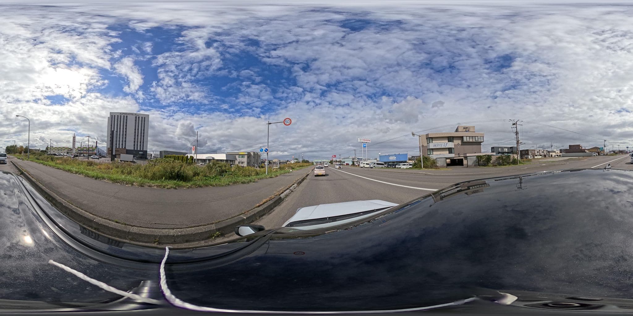 Street view near ホテル If, Chitose — © yuki_charo (CC BY-SA · Mapillary)