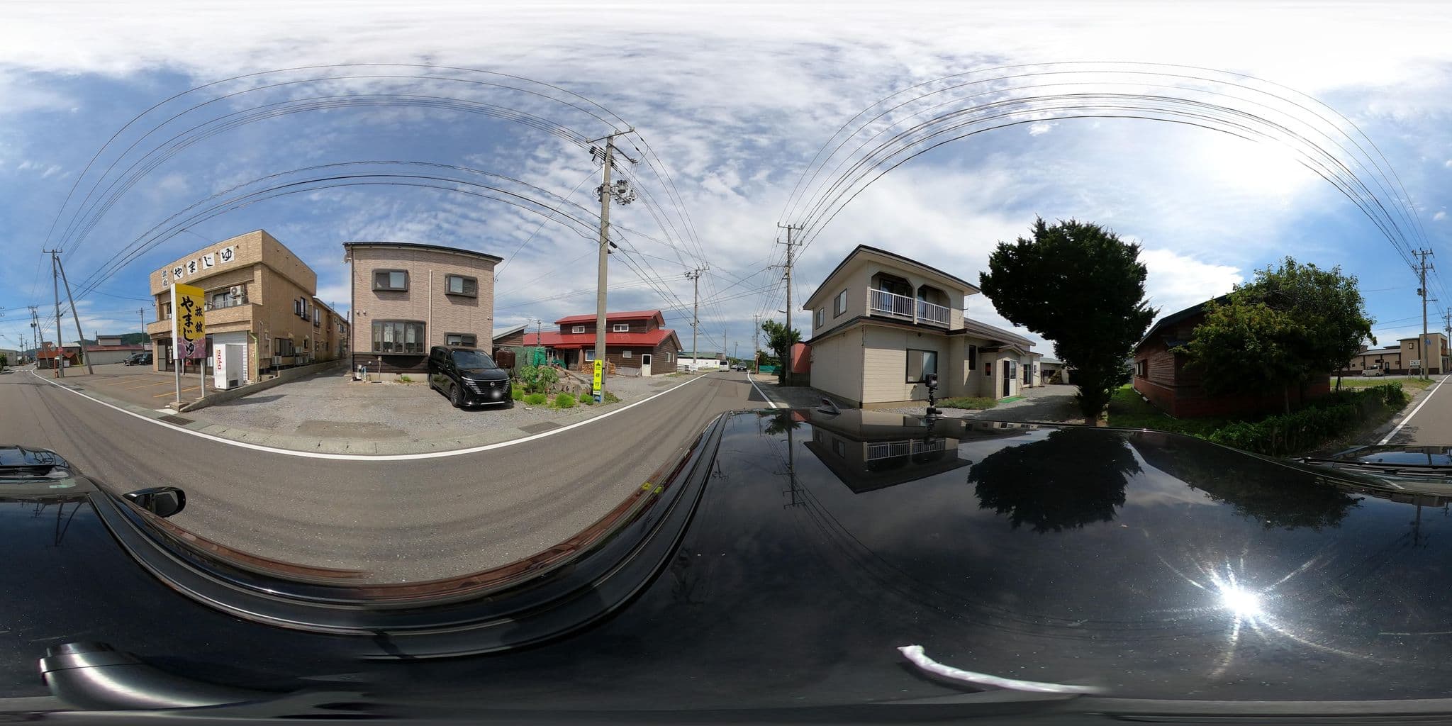 Street view near やまじゅ 旅館, Sarugamori — © yuki_charo (CC BY-SA · Mapillary)