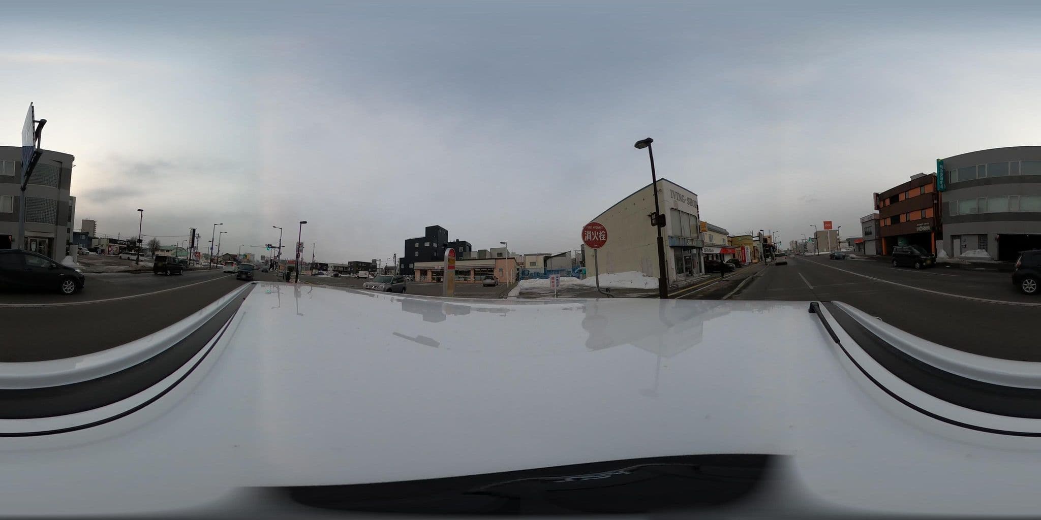 Street view near ビジネスホテル ホーリン (Horin), Chitose — © kojiroucircle (CC BY-SA · Mapillary)