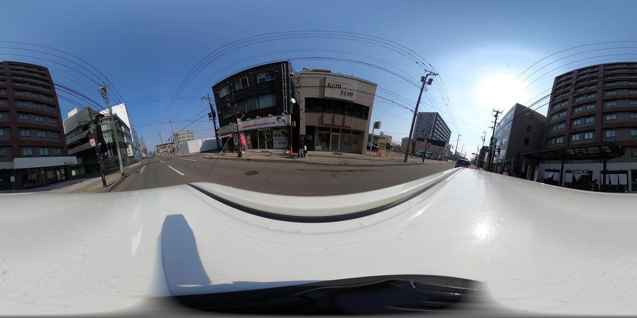 Street view near 千歳第一ホテル (Chitose Dai-ichi Hotel), Chitose — © kojiroucircle (CC BY-SA · Mapillary)