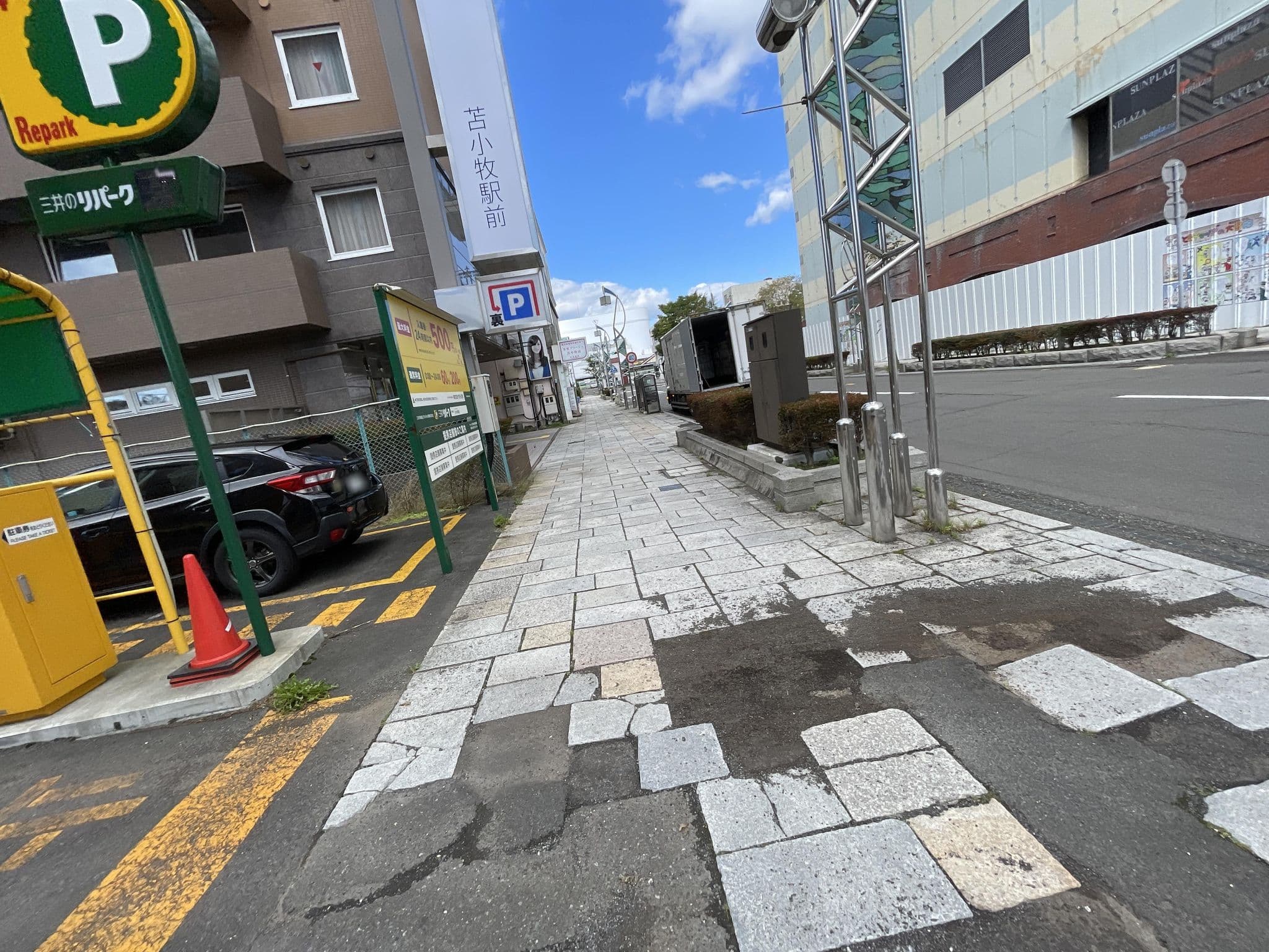 Street view near 東横イン 苫小牧駅前 (Toyoko Inn Tomakomai Ekimae), Tomakomai — © tometome (CC BY-SA · Mapillary)
