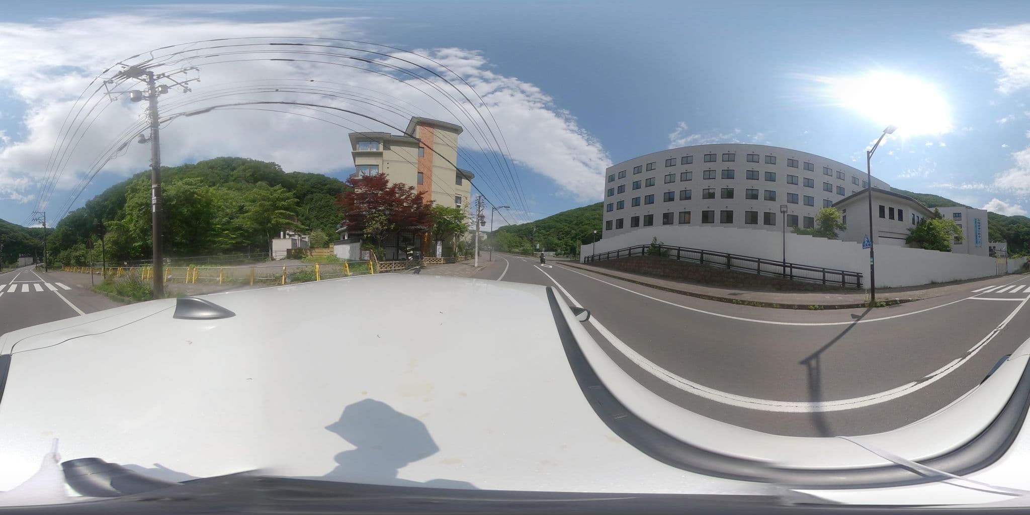 Street view near 花鐘亭はなや, Noboribetsu — © yuki_charo (CC BY-SA · Mapillary)