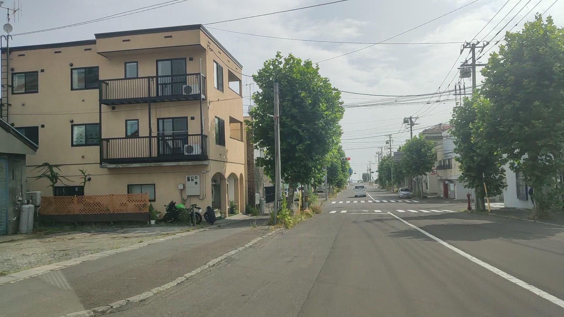 Street view near Opopo home 竜宮店, Otaru — © drivephotograph (CC BY-SA · Mapillary)