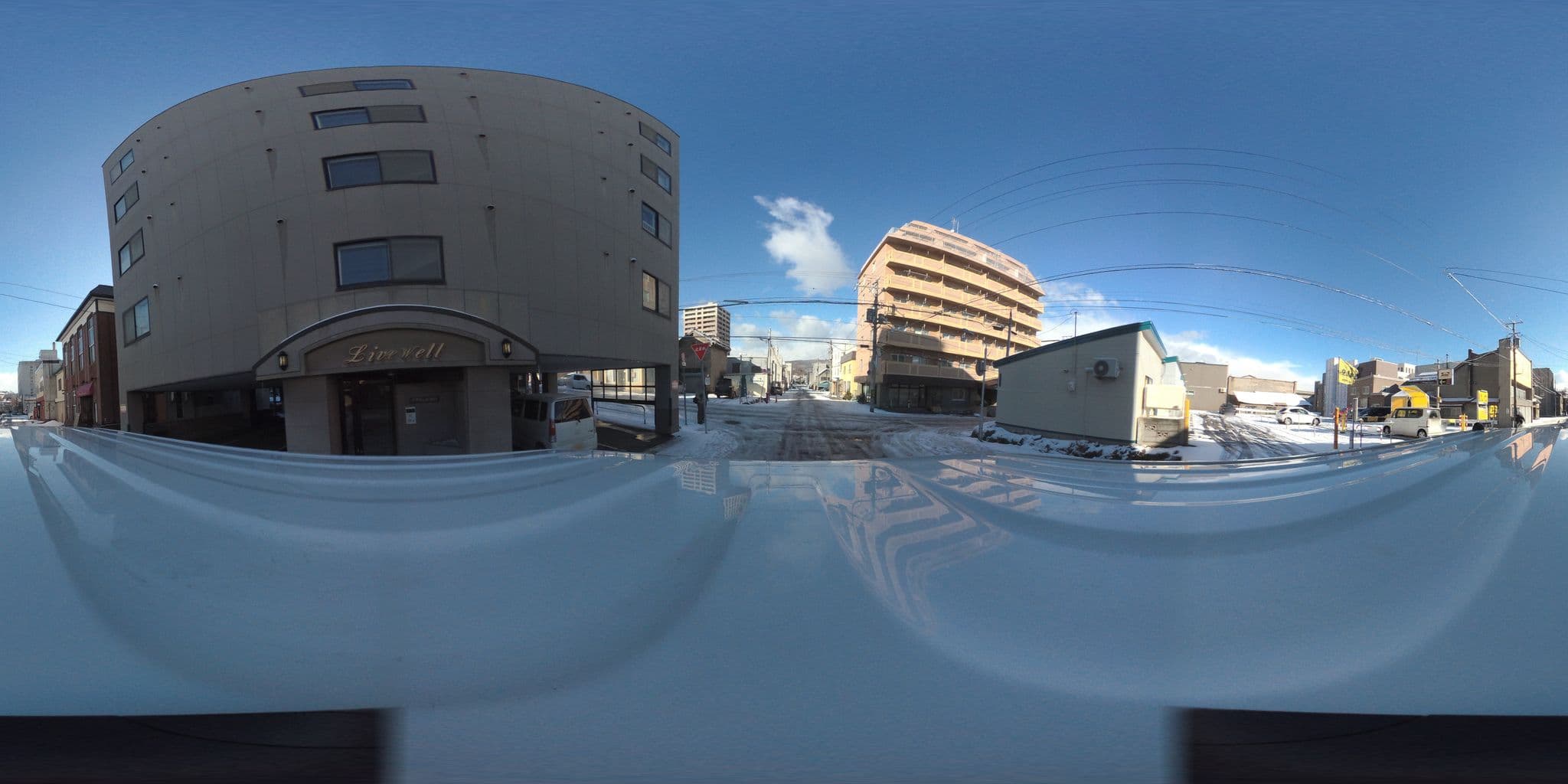 Street view near 越中屋旅館, Otaru — © yoonakamura (CC BY-SA · Mapillary)