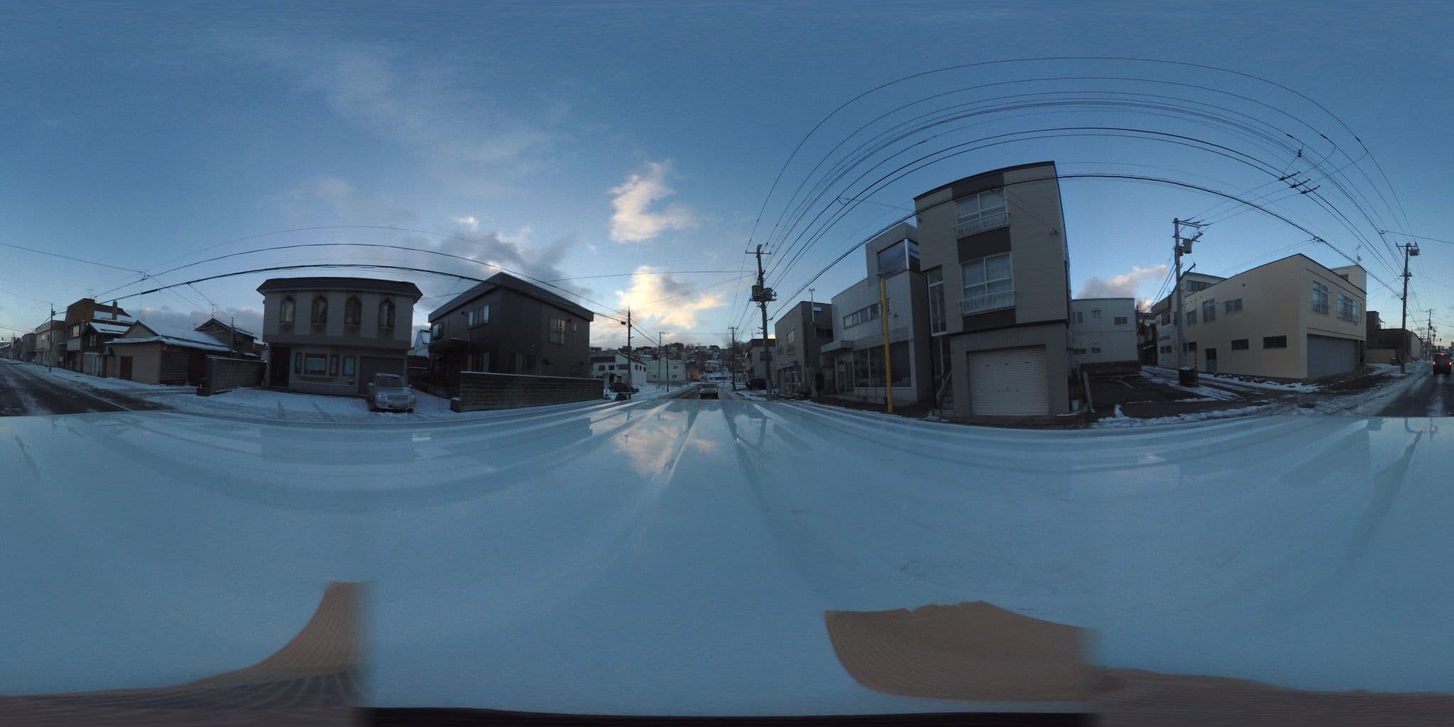 Street view near 民宿錦園, Otaru — © yoonakamura (CC BY-SA · Mapillary)