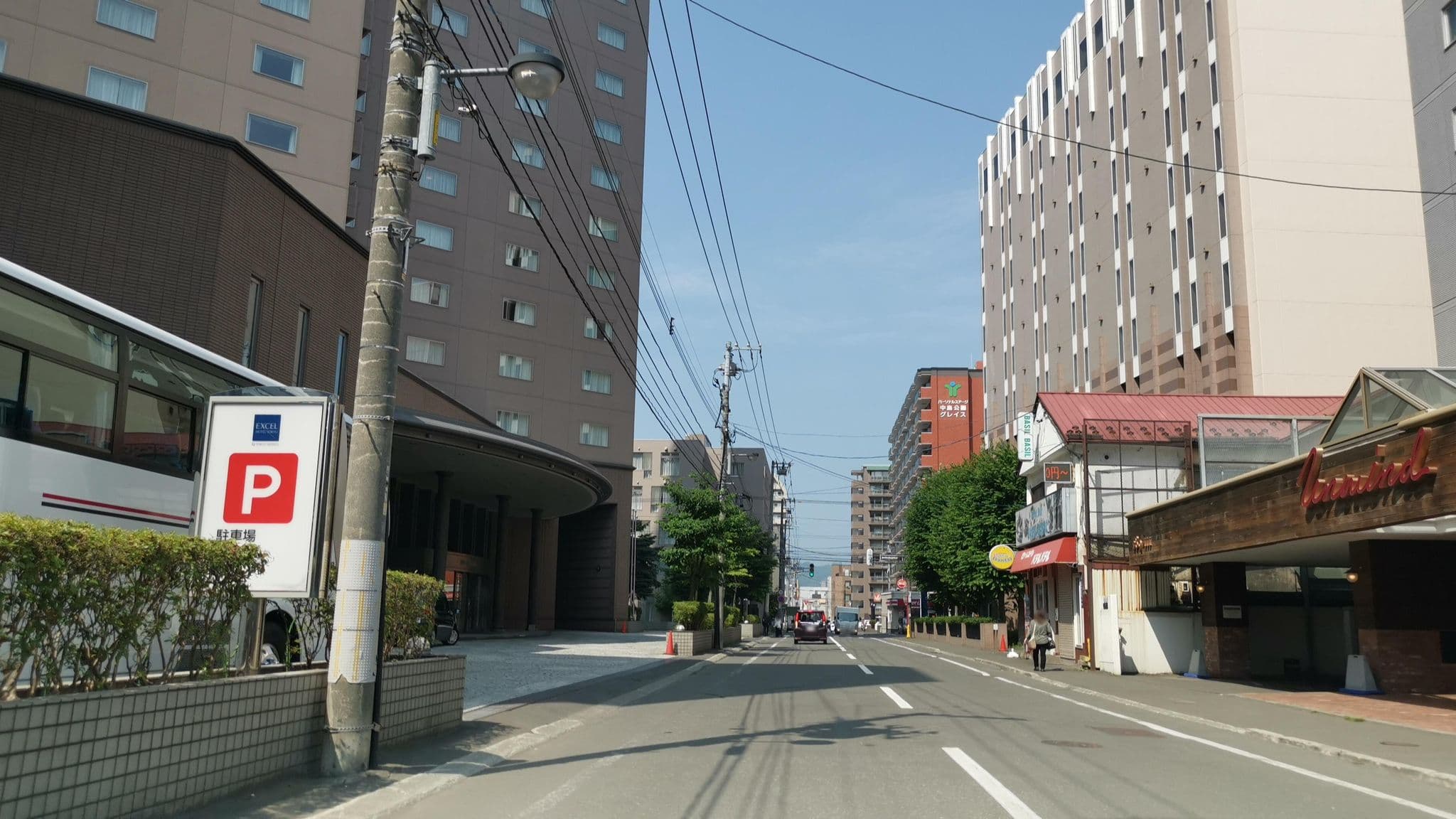Street view near ホテル クレール 札幌, Sapporo — © watalucky (CC BY-SA · Mapillary)