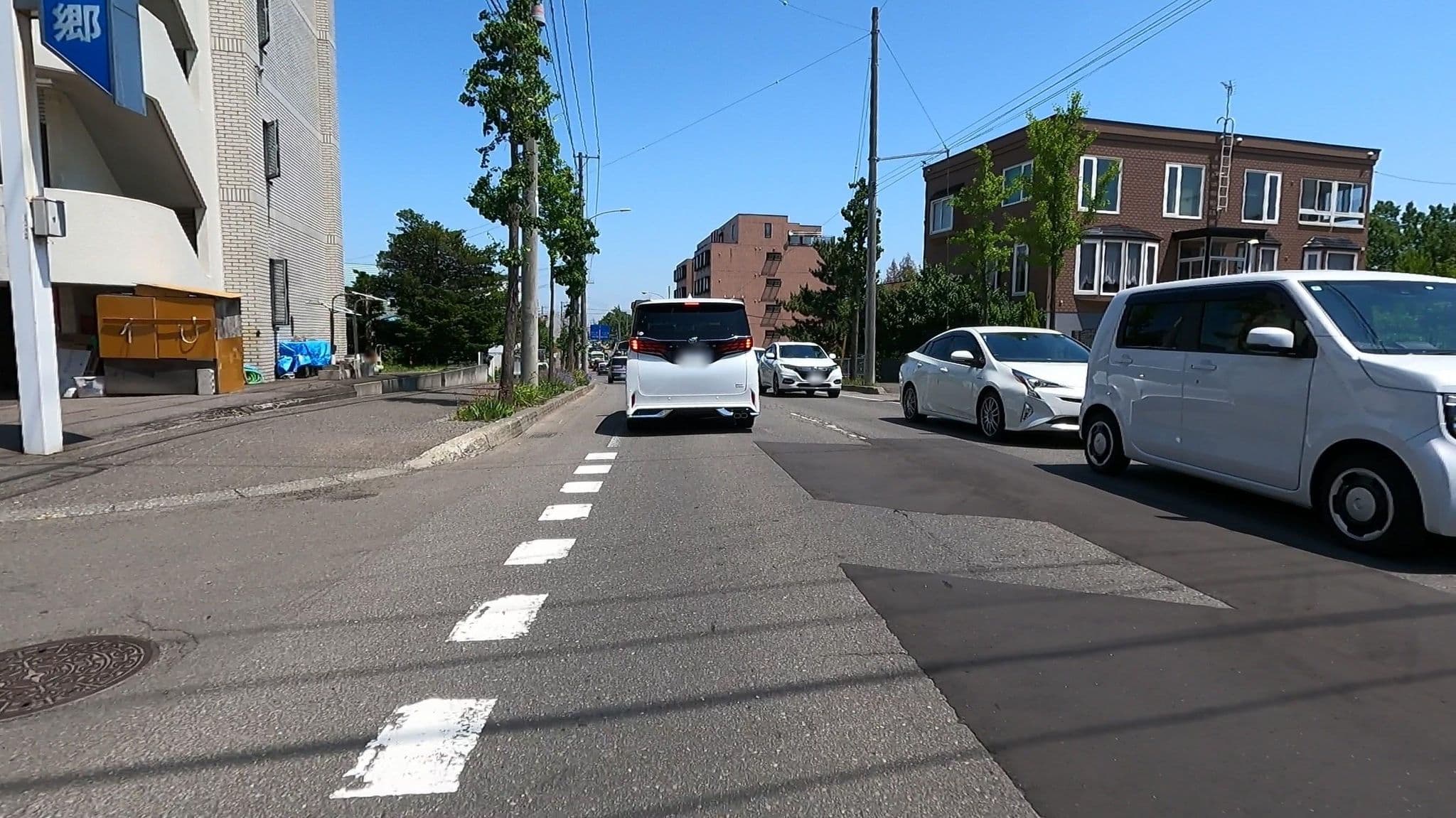 Street view near ドミトリー南郷, Sapporo — © takayuki (CC BY-SA · Mapillary)