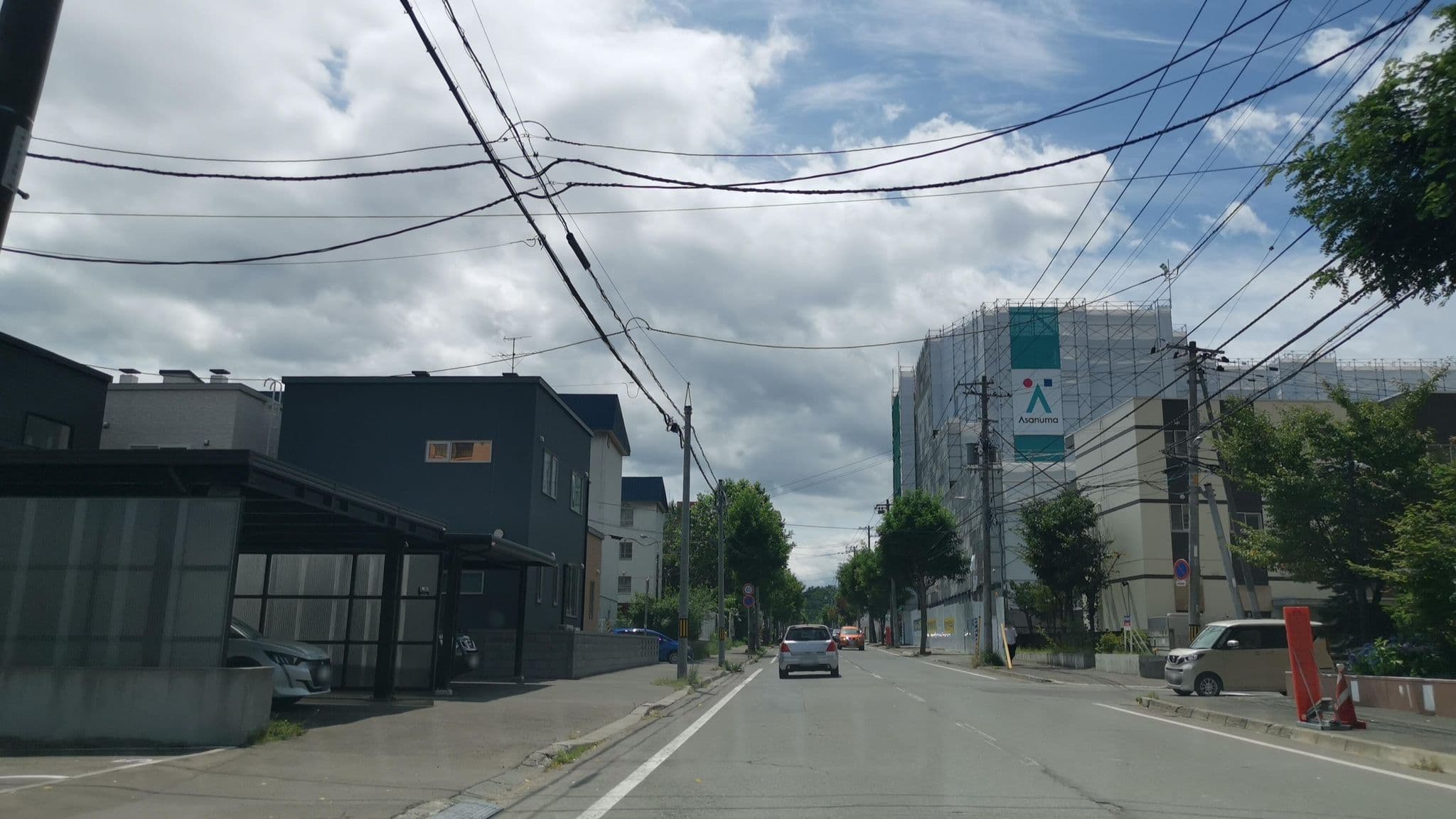 Street view near 学生会館サンポー平岸, Sapporo — © watalucky (CC BY-SA · Mapillary)