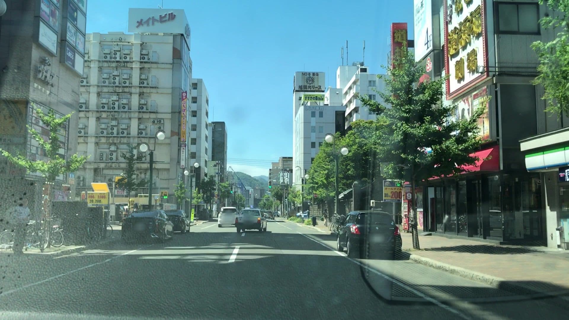 Street view near トラベロッジ 札幌すすきの, Sapporo — © lvl5 (CC BY-SA · Mapillary)