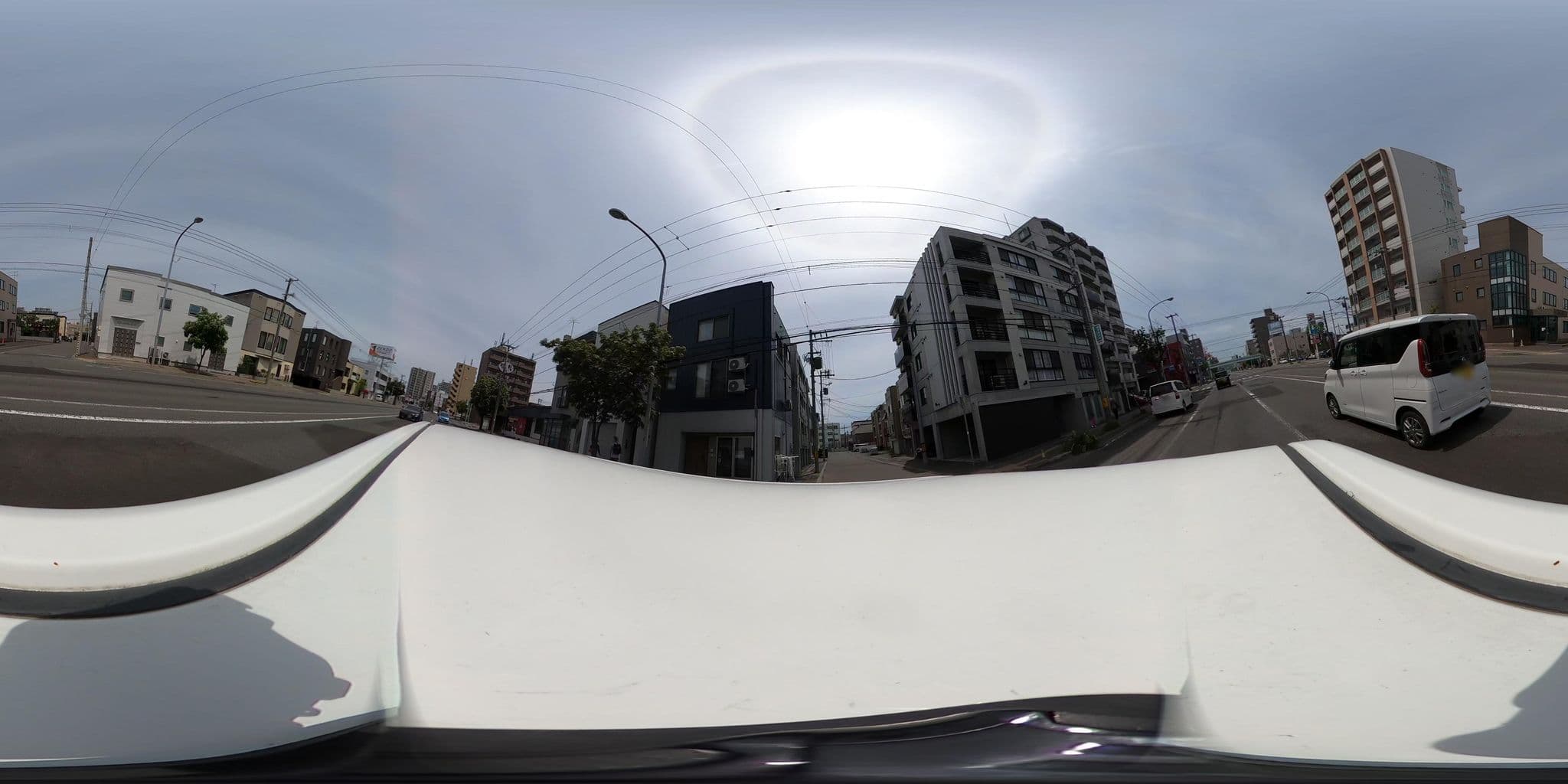 Street view near OYADO SAPPORO, Sapporo — © kojiroucircle (CC BY-SA · Mapillary)