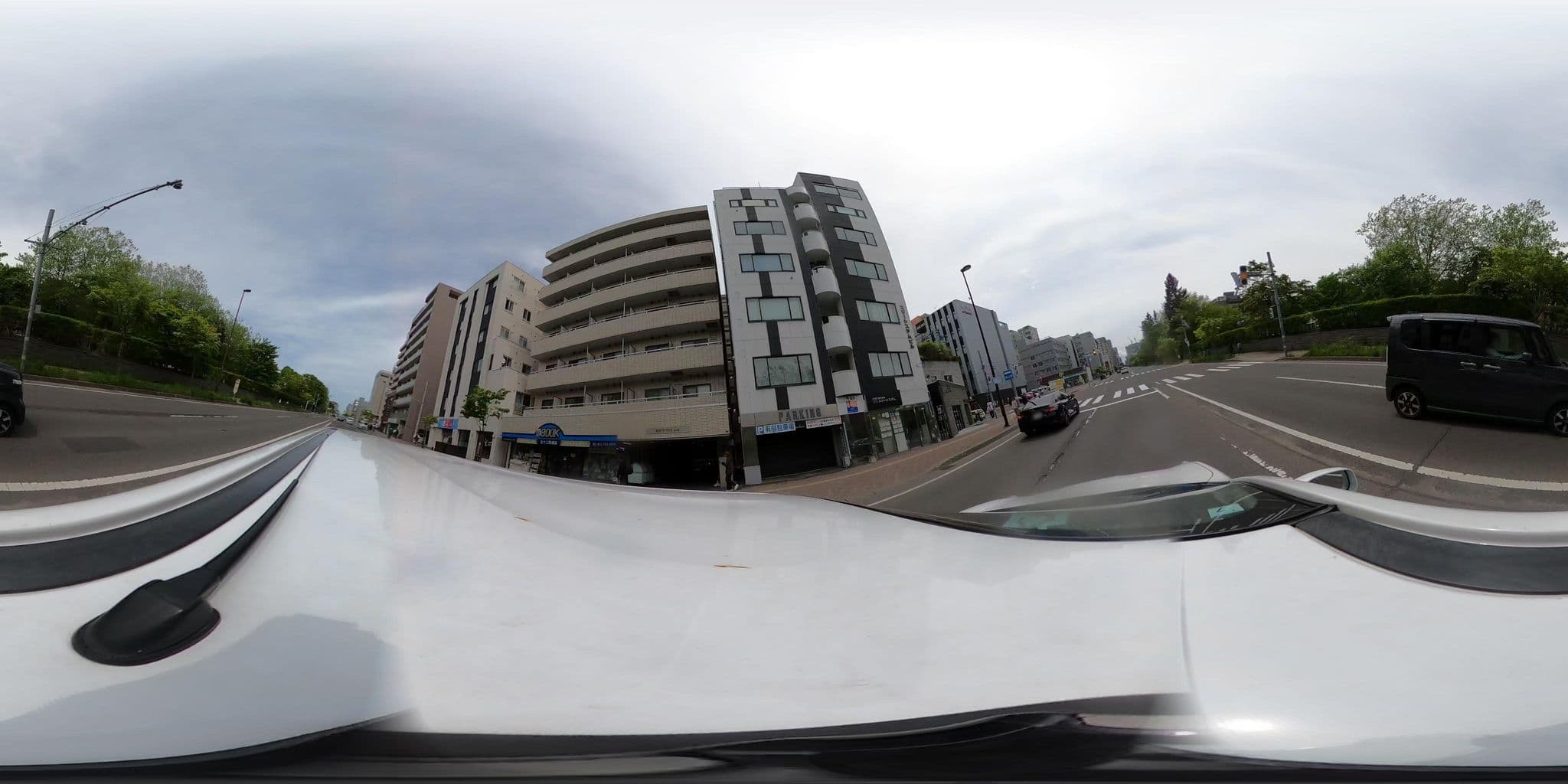 Street view near ホテルLEE 北大前, Sapporo — © kojiroucircle (CC BY-SA · Mapillary)