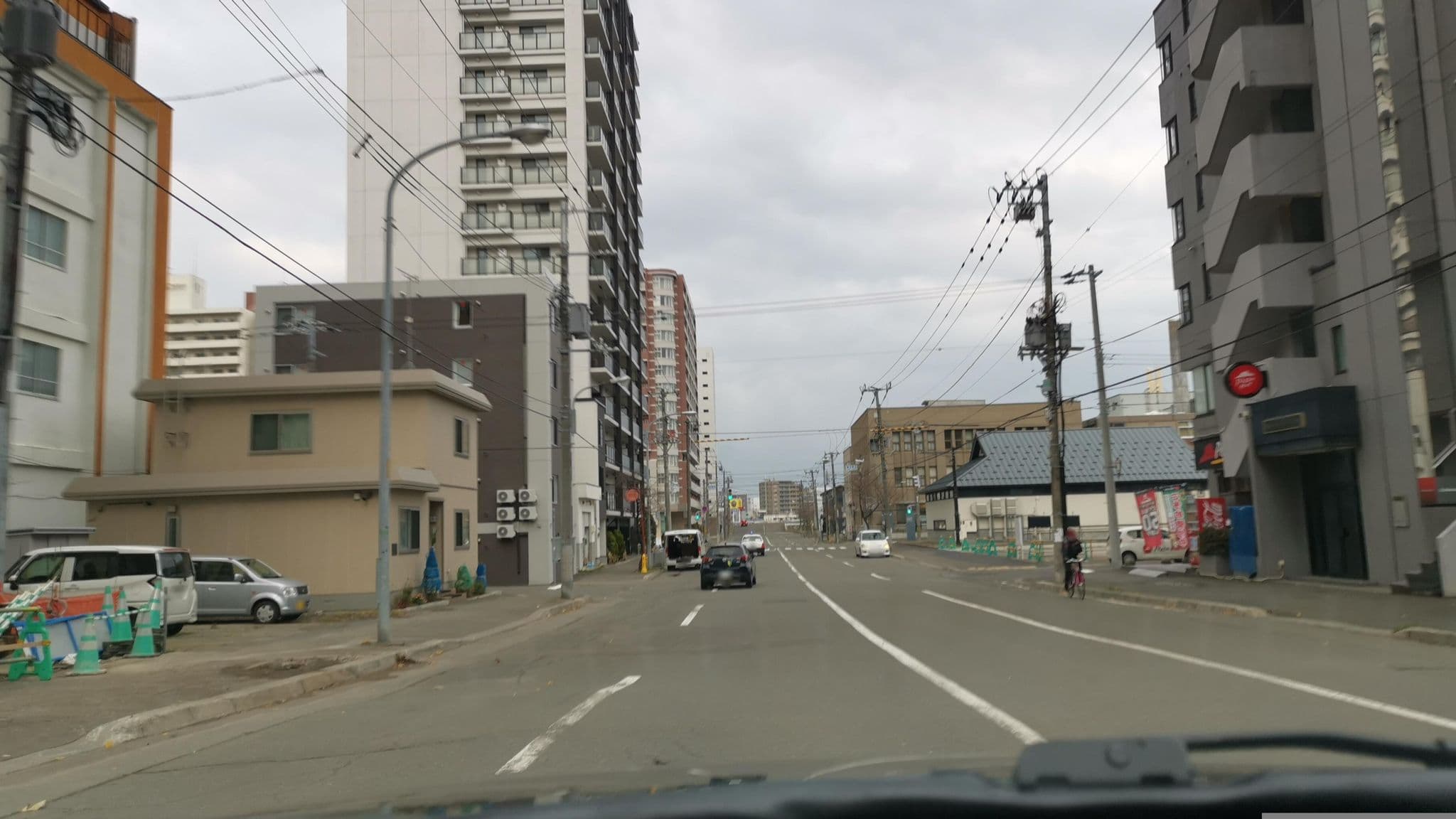 Street view near Cozy And Convenient Royal Heights, Sapporo — © watalucky (CC BY-SA · Mapillary)