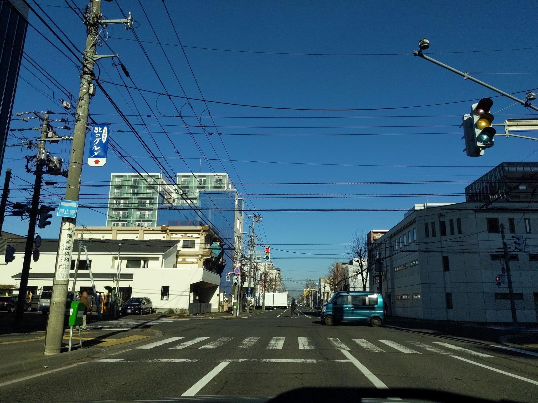 Street view near ホテル es, Sapporo — © donuzium (CC BY-SA · Mapillary)