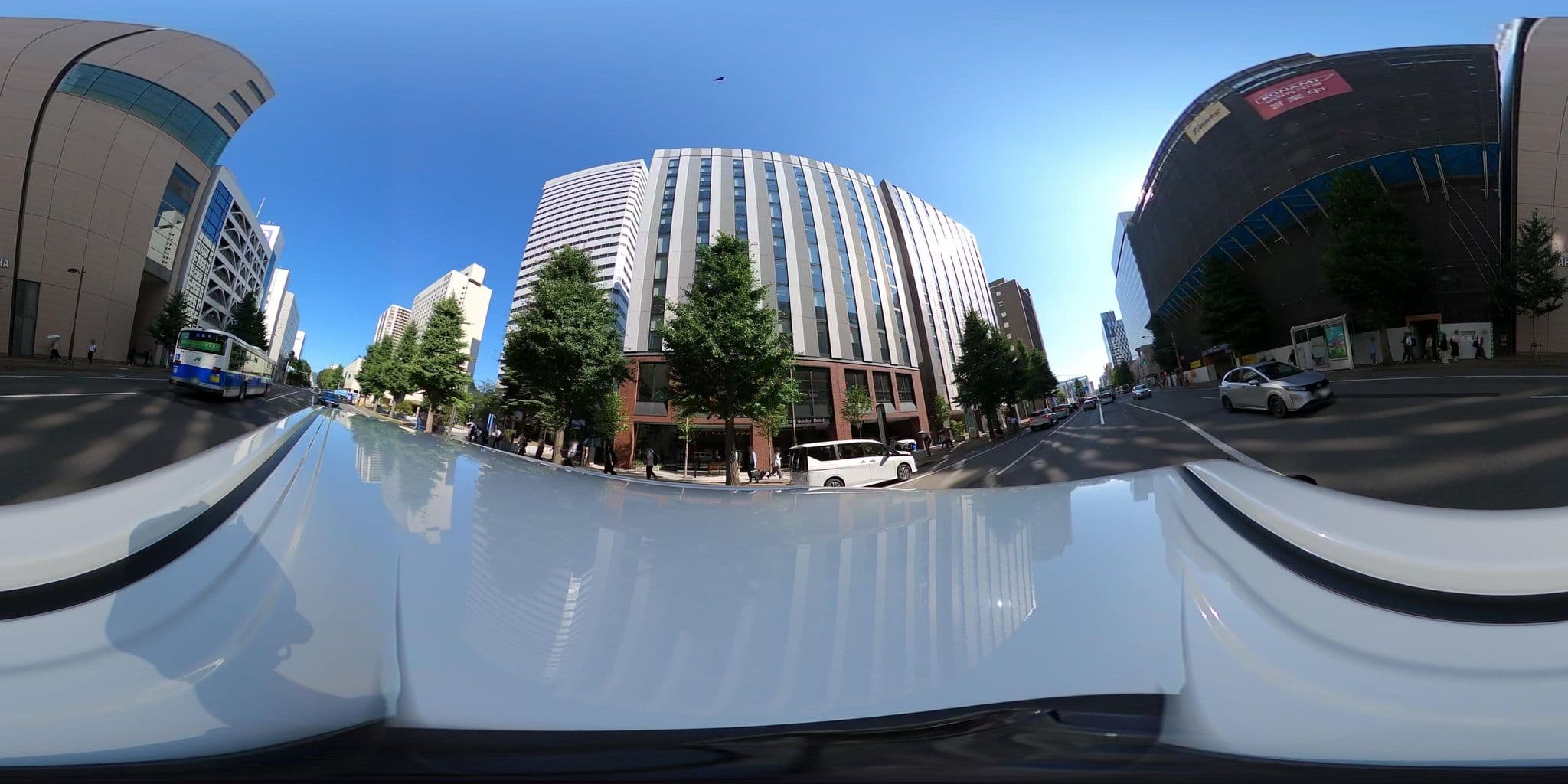 Street view near 三井ガーデンホテル札幌ウエスト, Sapporo — © kojiroucircle (CC BY-SA · Mapillary)