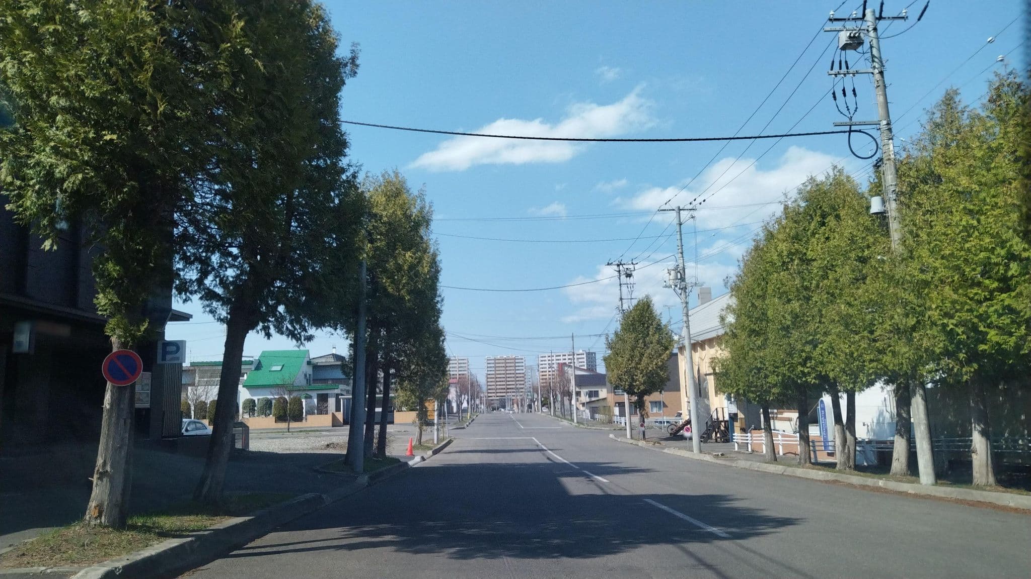 Street view near ホテル六本木, Obihiro — © hhcon (CC BY-SA · Mapillary)